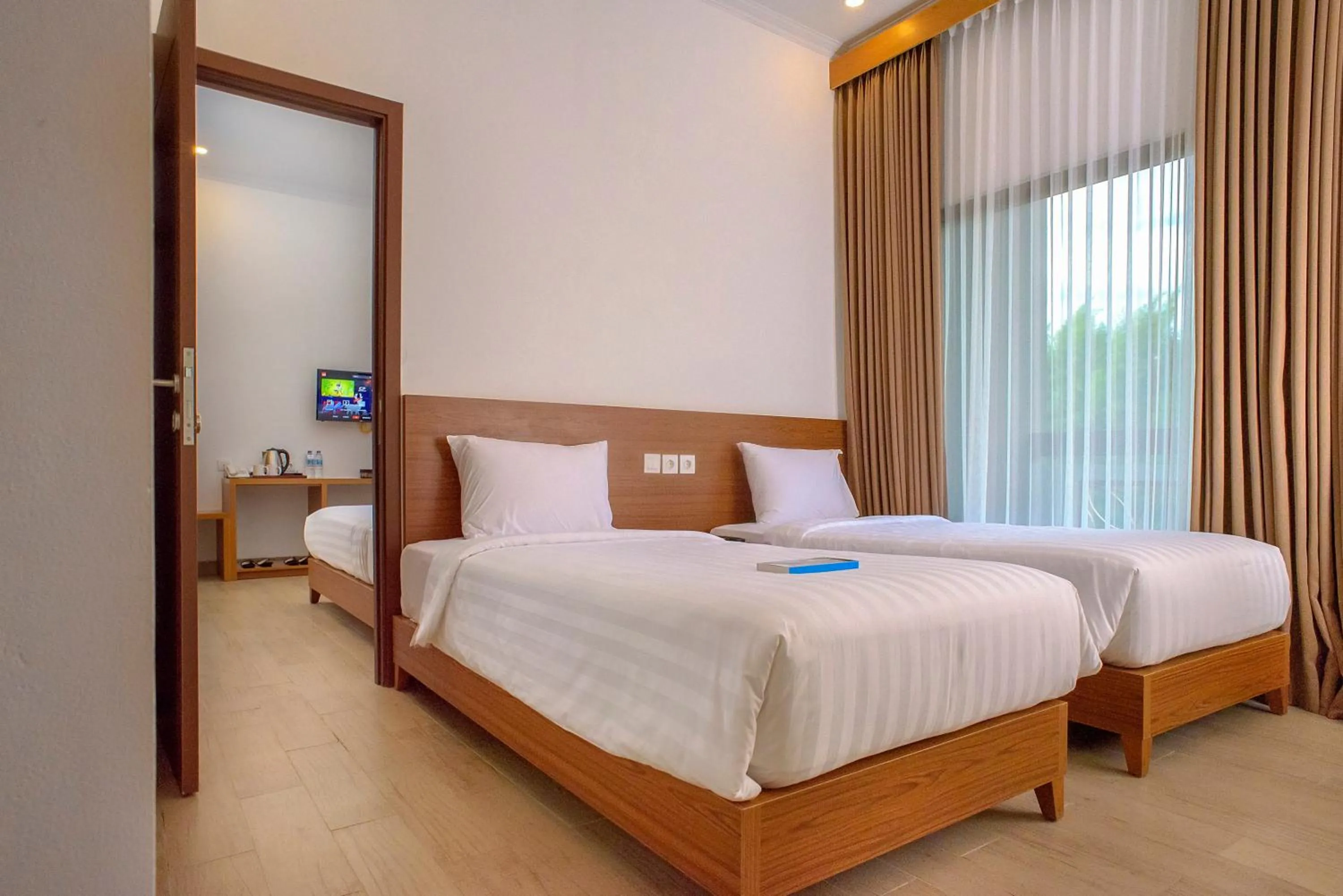 Deluxe Twin Room in Java Village Resort Yogyakarta