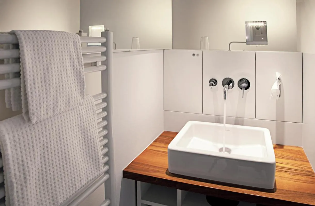 Comfort room courtyard  in HOPPER Hotel St. Josef