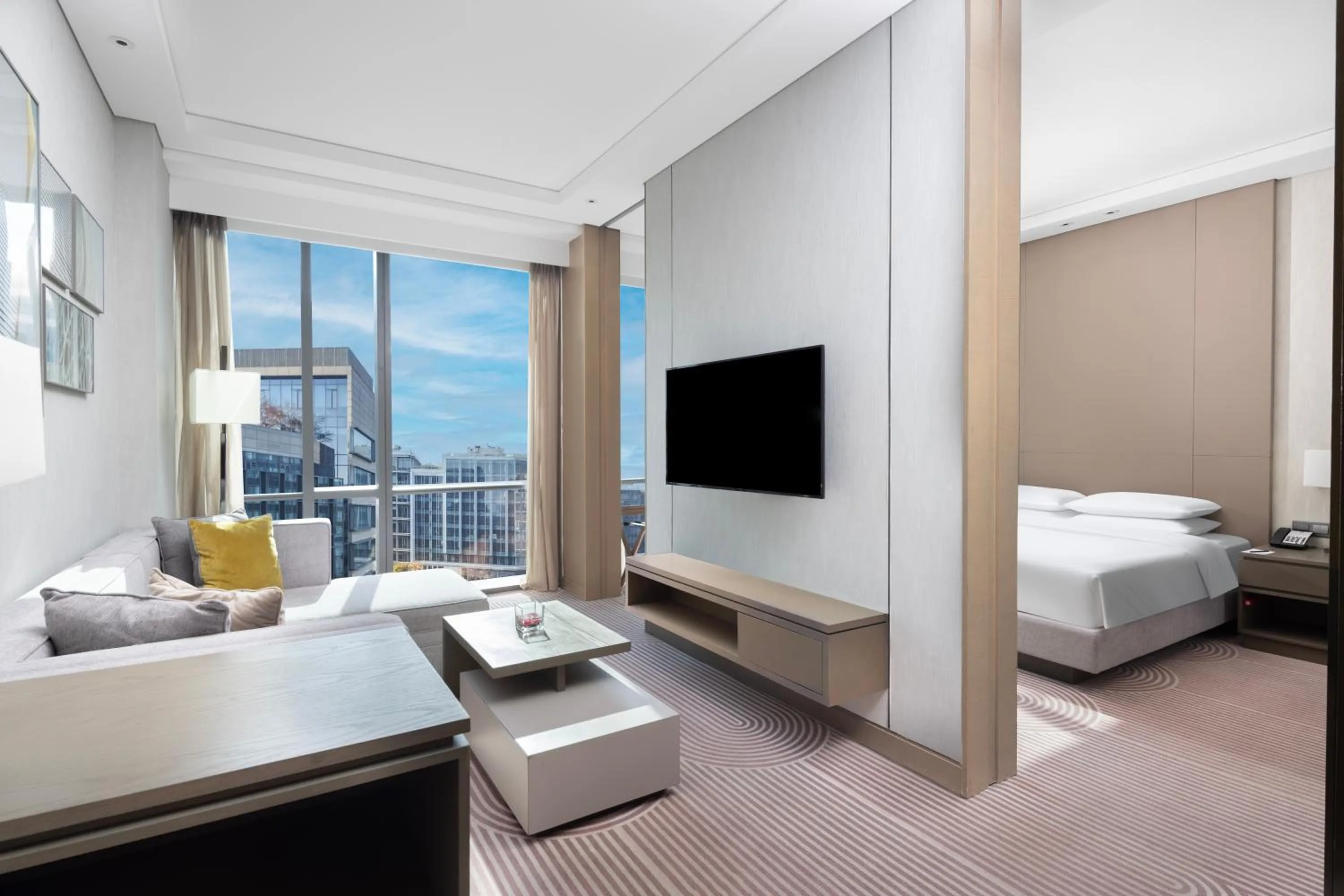 King Suite with Kitchen in Hyatt House Shanghai Hongqiao CBD