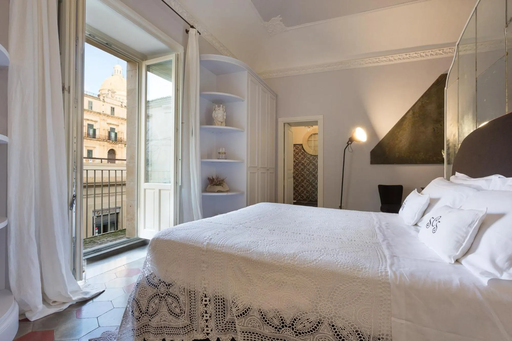 King Suite with Balcony and View in San Carlo Suites
