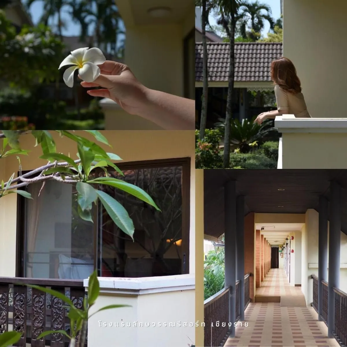 Twin Room with Balcony in Luckswan Resort Chiang Rai - SHA Extra Plus