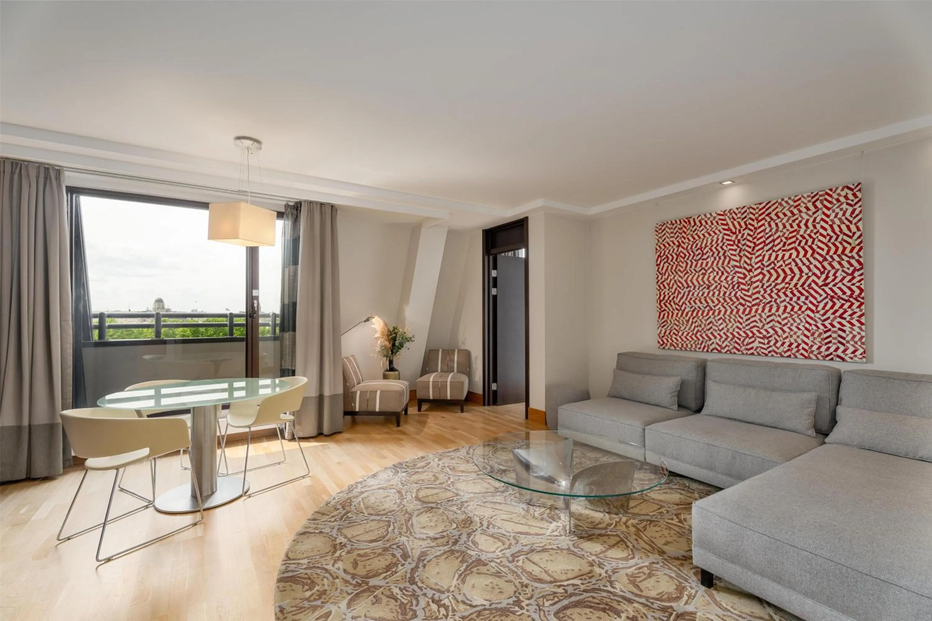 Suite with Panoramic View in Radisson Blu Elizabete Hotel, Riga