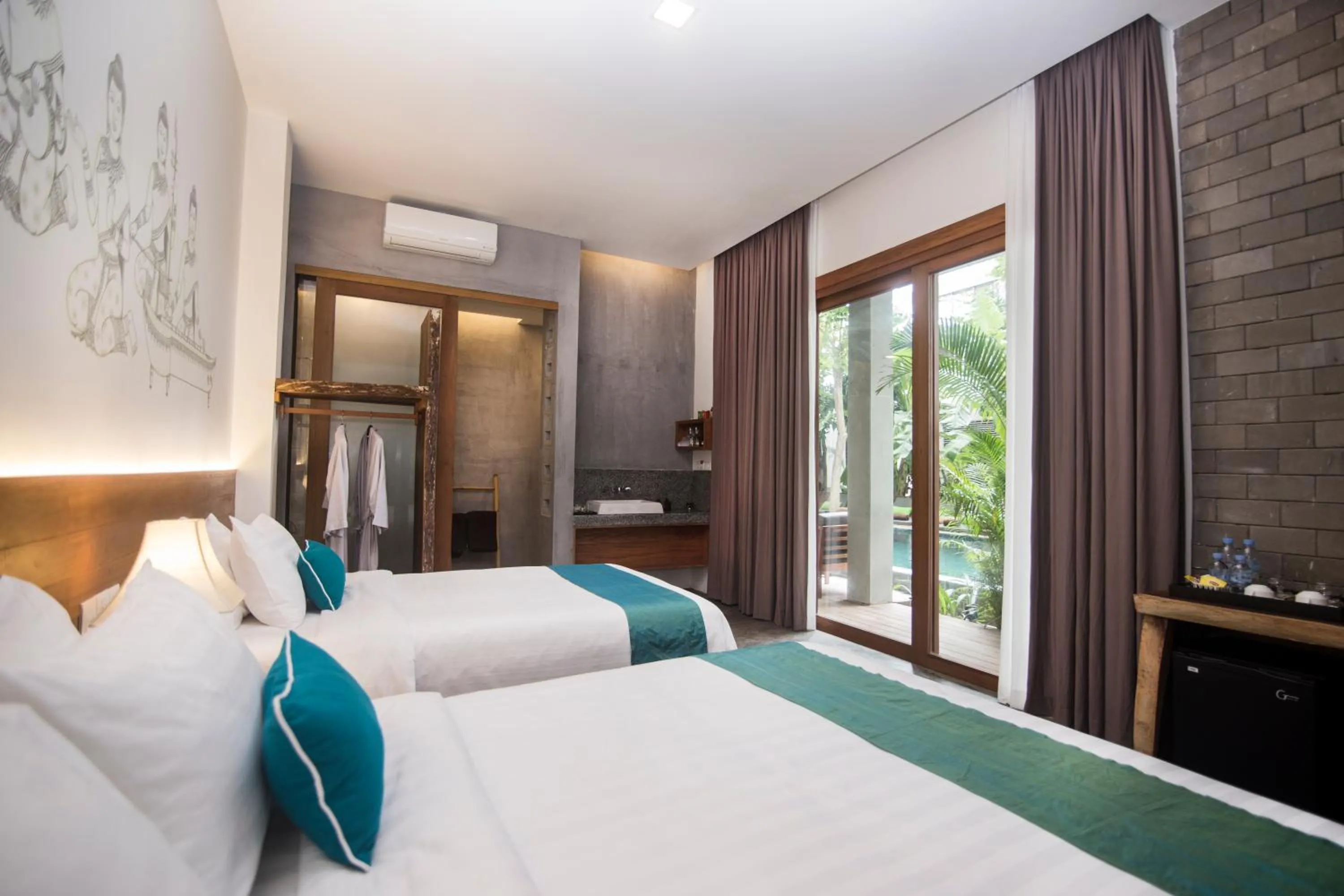 Deluxe Twin Room  - single occupancy in Sarina Boutique Hotel