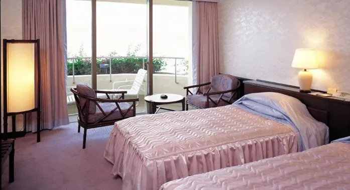 Standard Twin Room - High Floor in Ibusuki Iwasaki Hotel