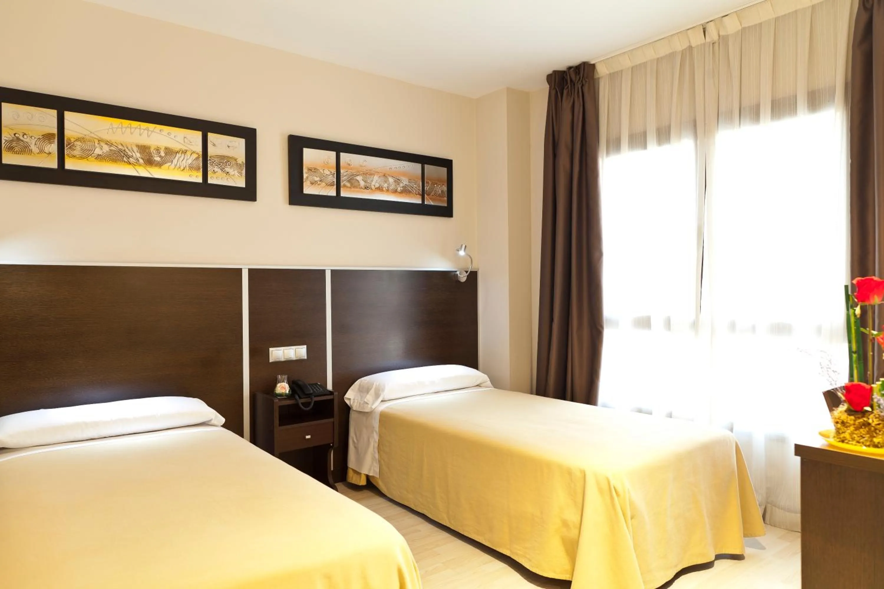 Twin Room - single occupancy in Hostal Avenida Barajas