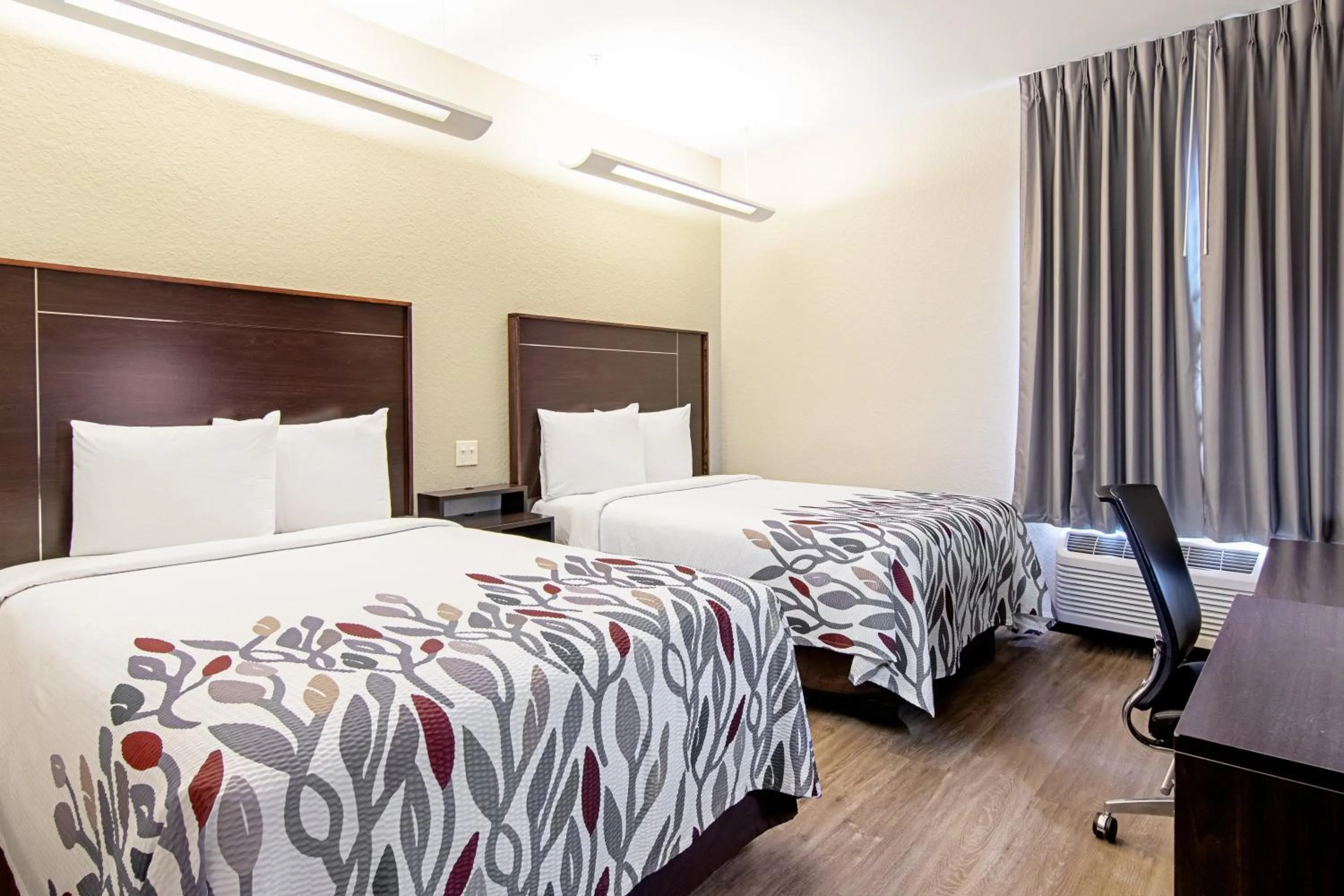 Deluxe Room with Two Double Beds Disability Access Smoke Free in Red Roof Inn Locust Grove