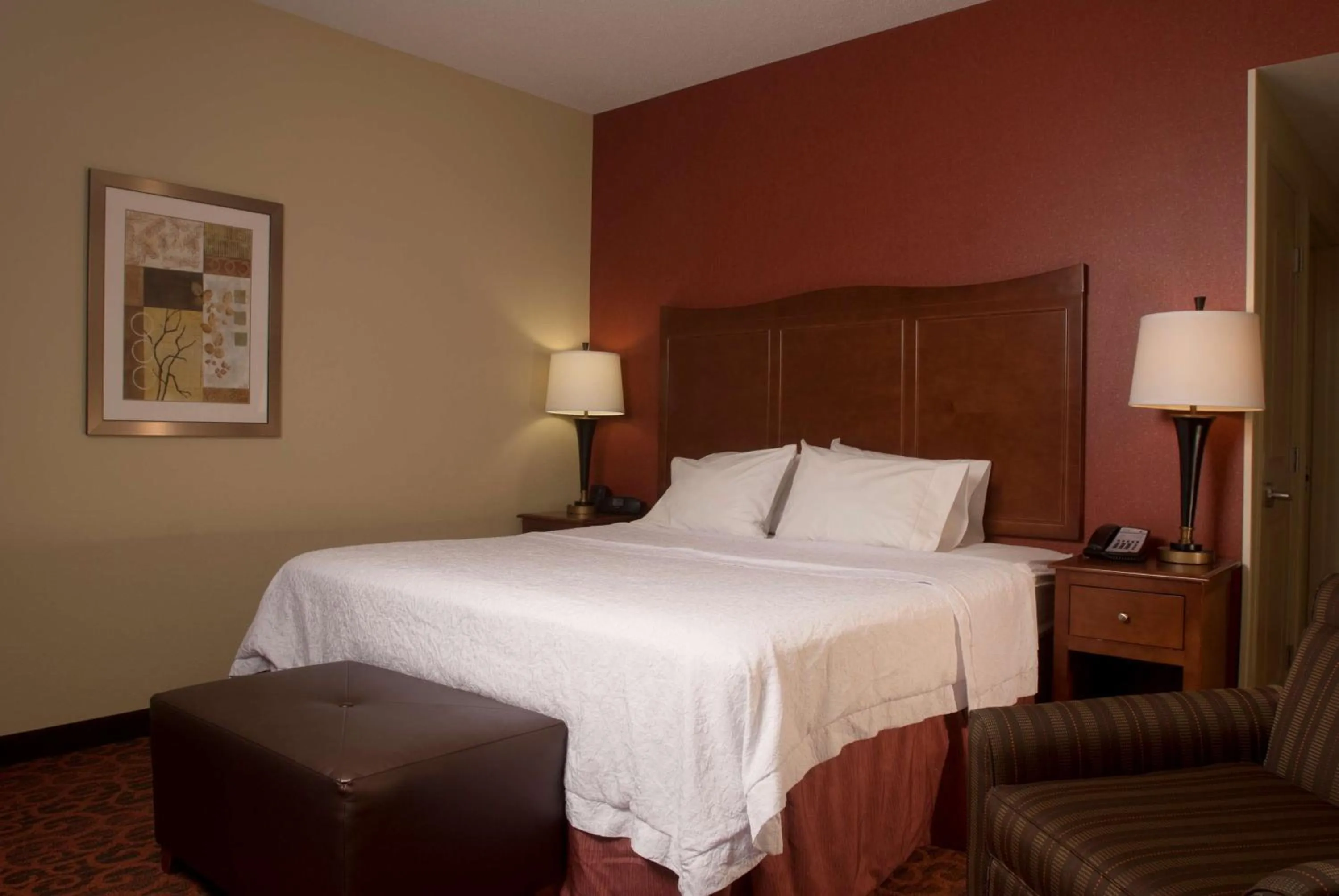 King Room with King Bed - Non-Smoking in Hampton Inn Tomah