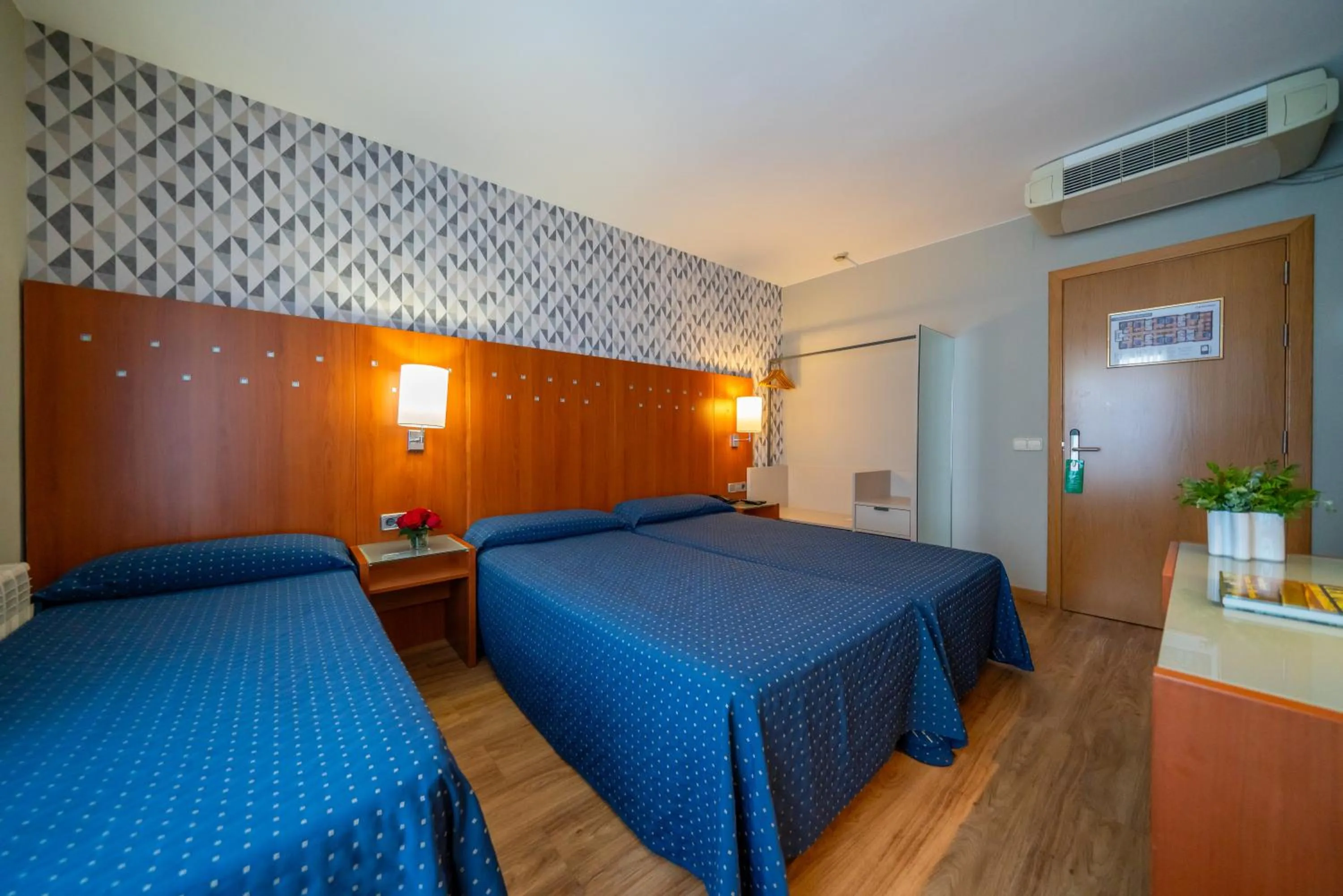 Triple Room - single occupancy in Hotel J. Balmes Vic