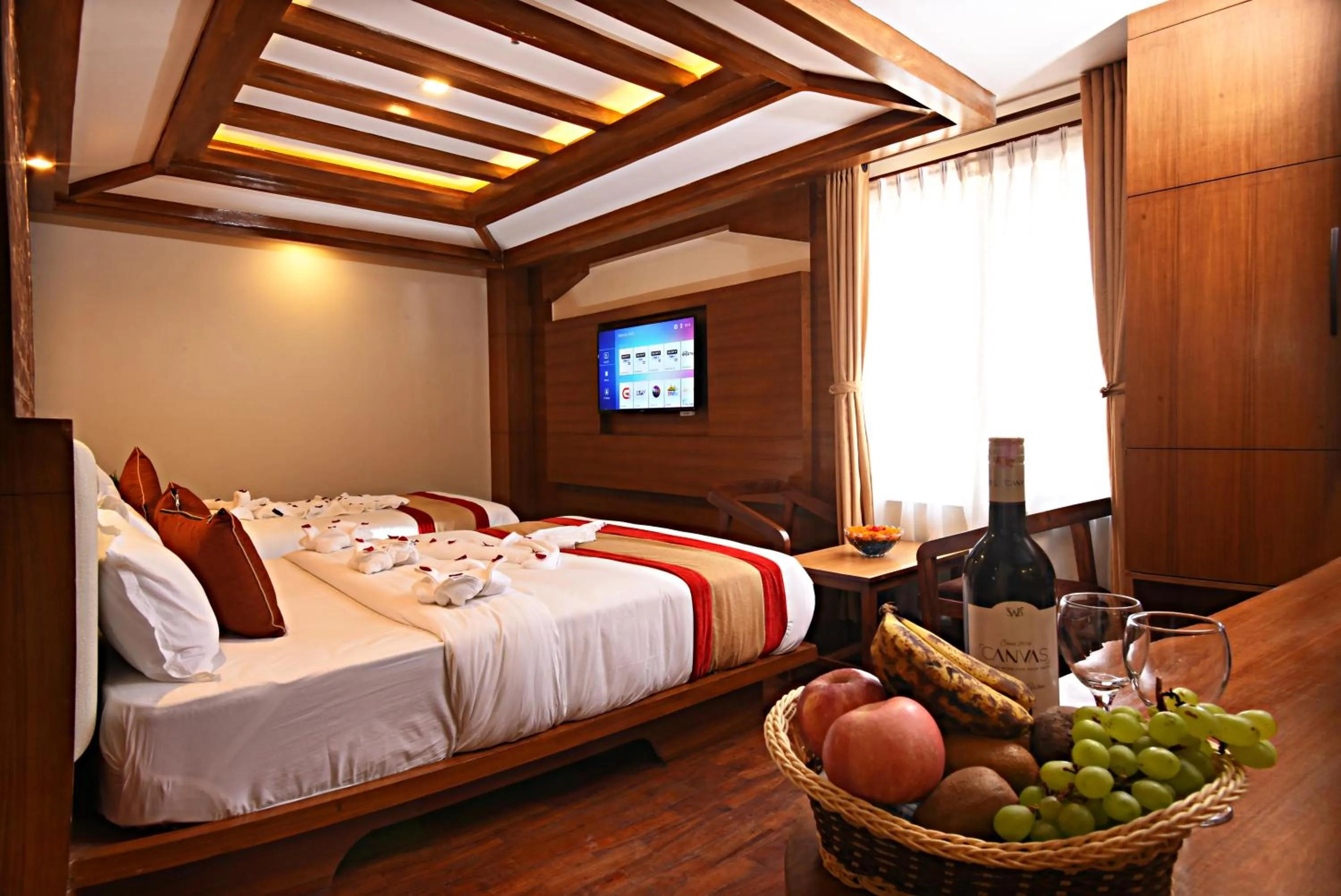Superior Twin Room in Hotel Thamel Park