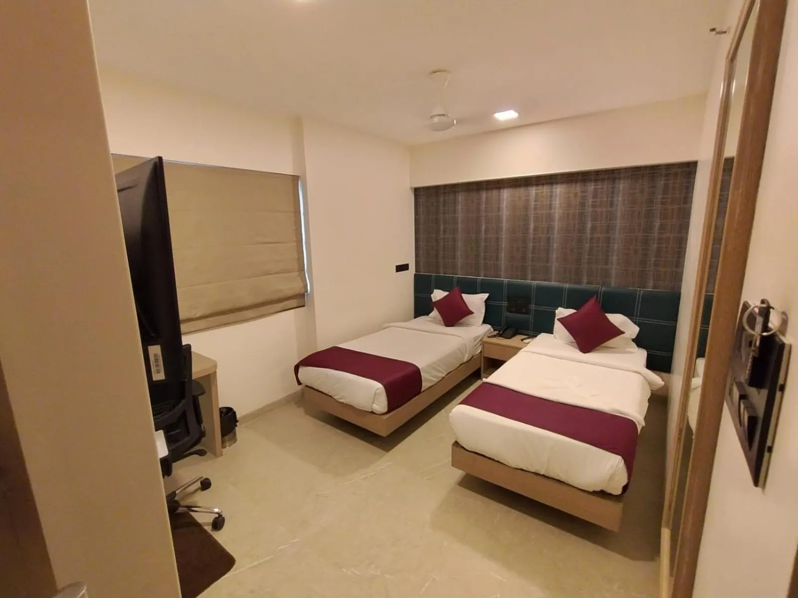 Twin Room in J Hotel and Banquets
