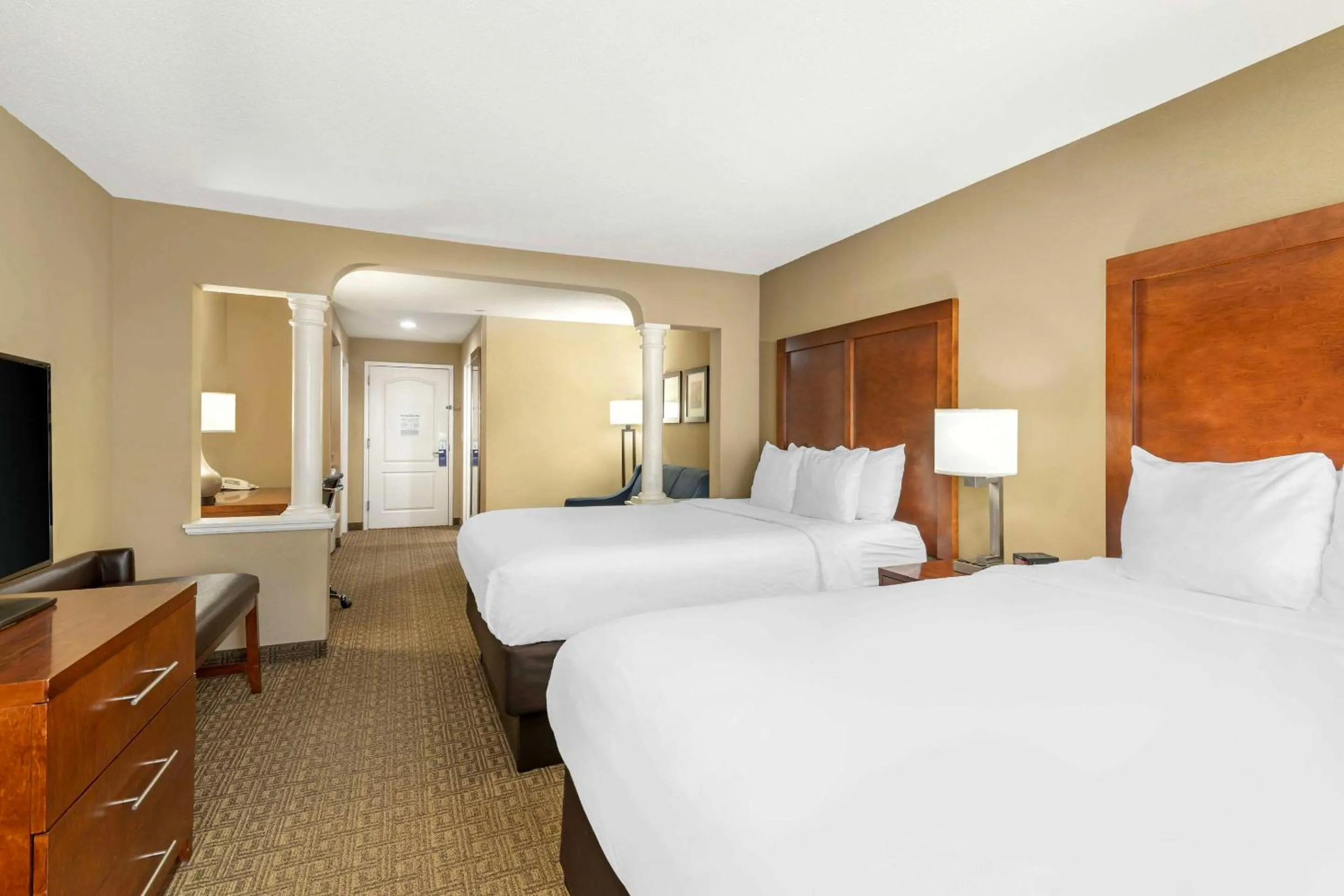 Suite with Two Queen Beds and Sofa Bed  in Comfort Inn & Suites Dover-Portsmouth