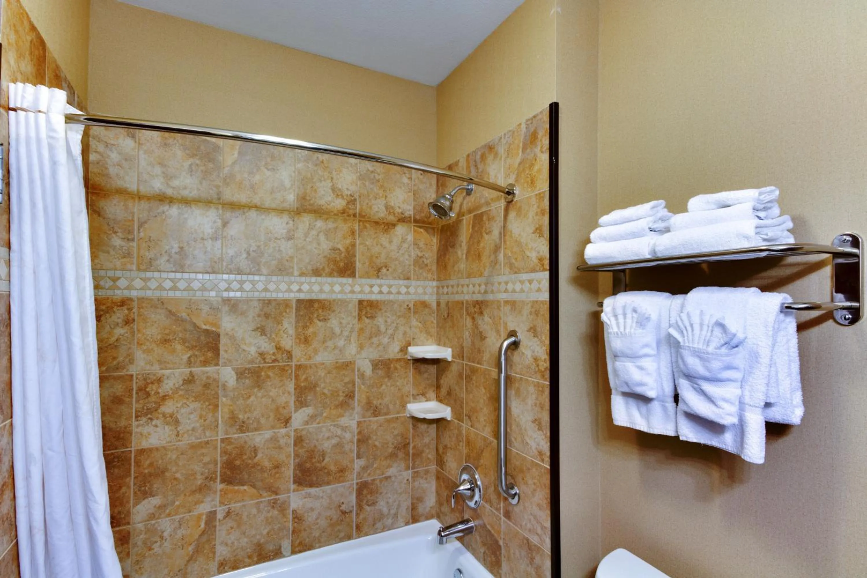 Queen Room with Two Queen Beds and Accessible Tub - Accessible/Non-Smoking in Comfort Inn & Suites Fort Worth - Fossil Creek