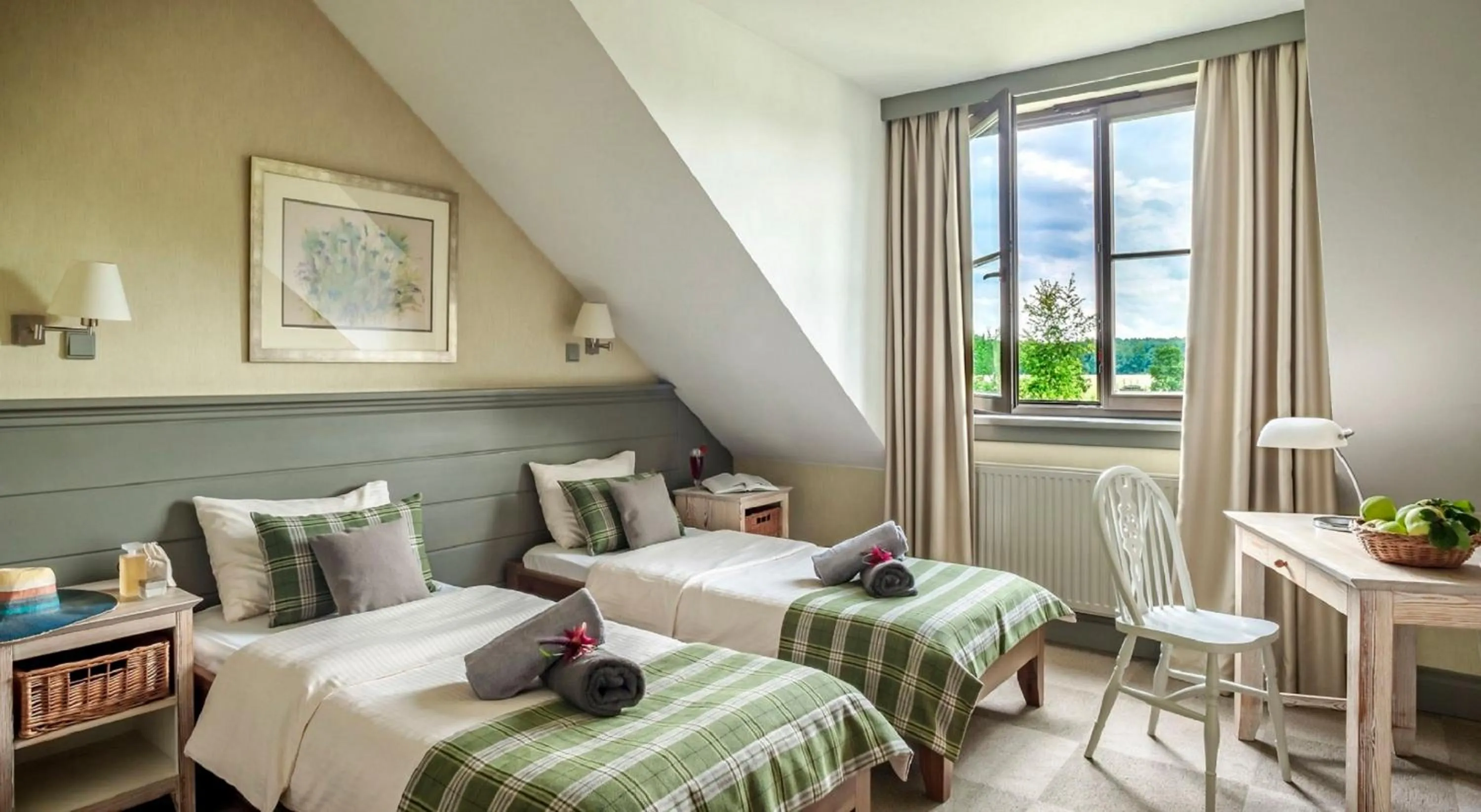 Twin Room in Sielanka Nad Pilicą