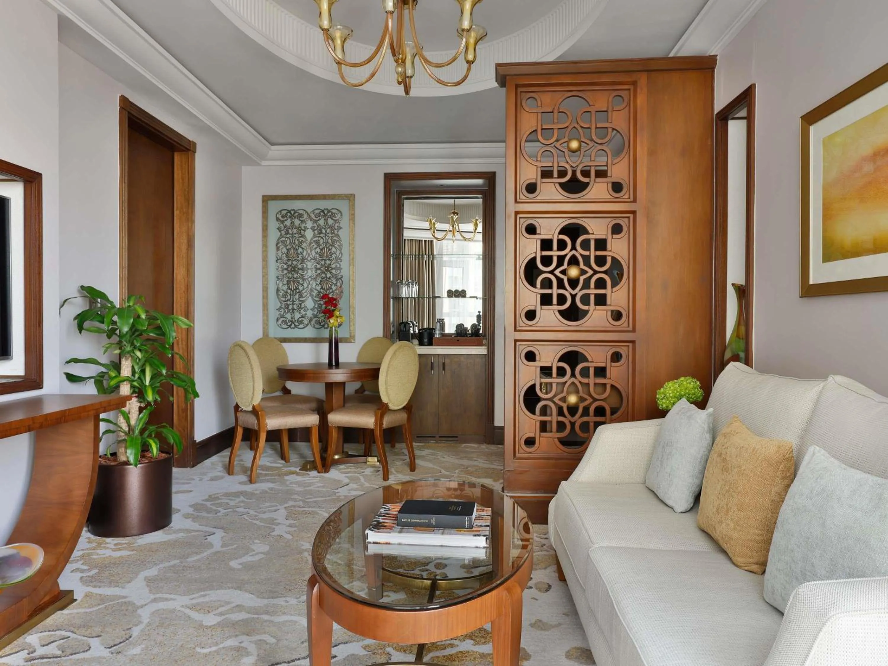 Presidential Two-Bedroom Suite with Haram View in Raffles Makkah Palace