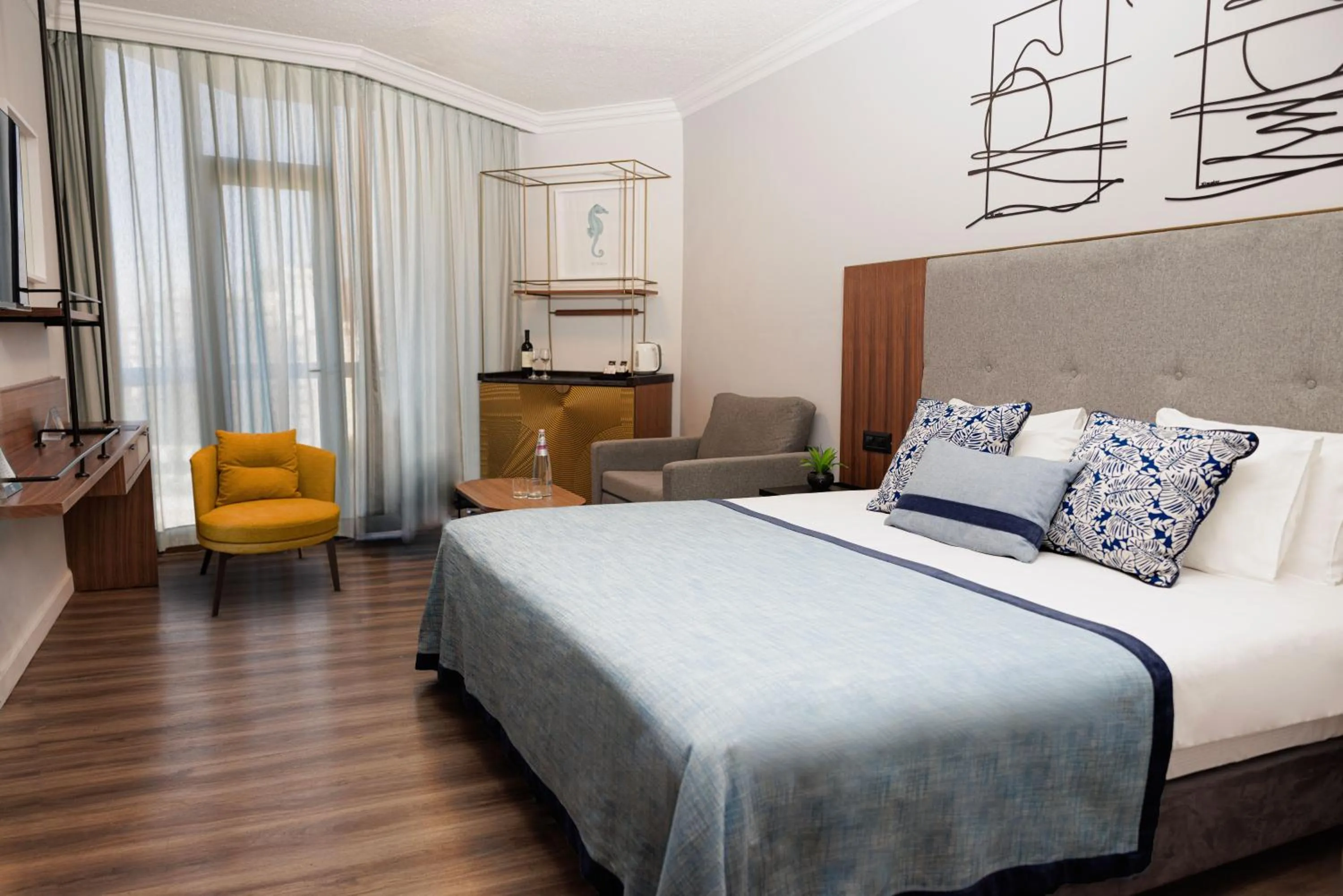 Deluxe Double or Twin Room with Sea View - single occupancy in Caesar Premier Tiberias Hotel