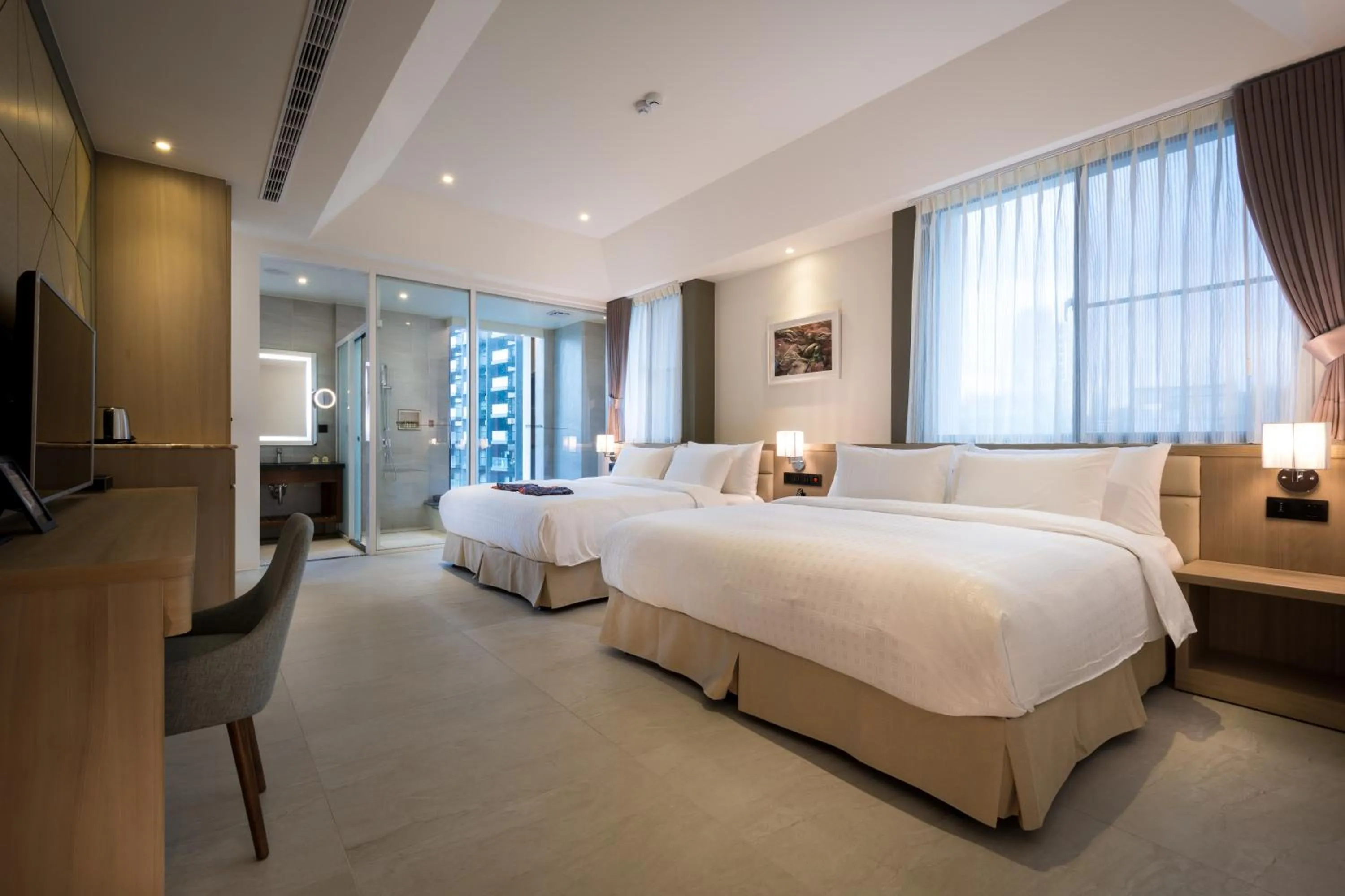 Superior Quadruple Room in Hsing Fu Hot Spring Hotel