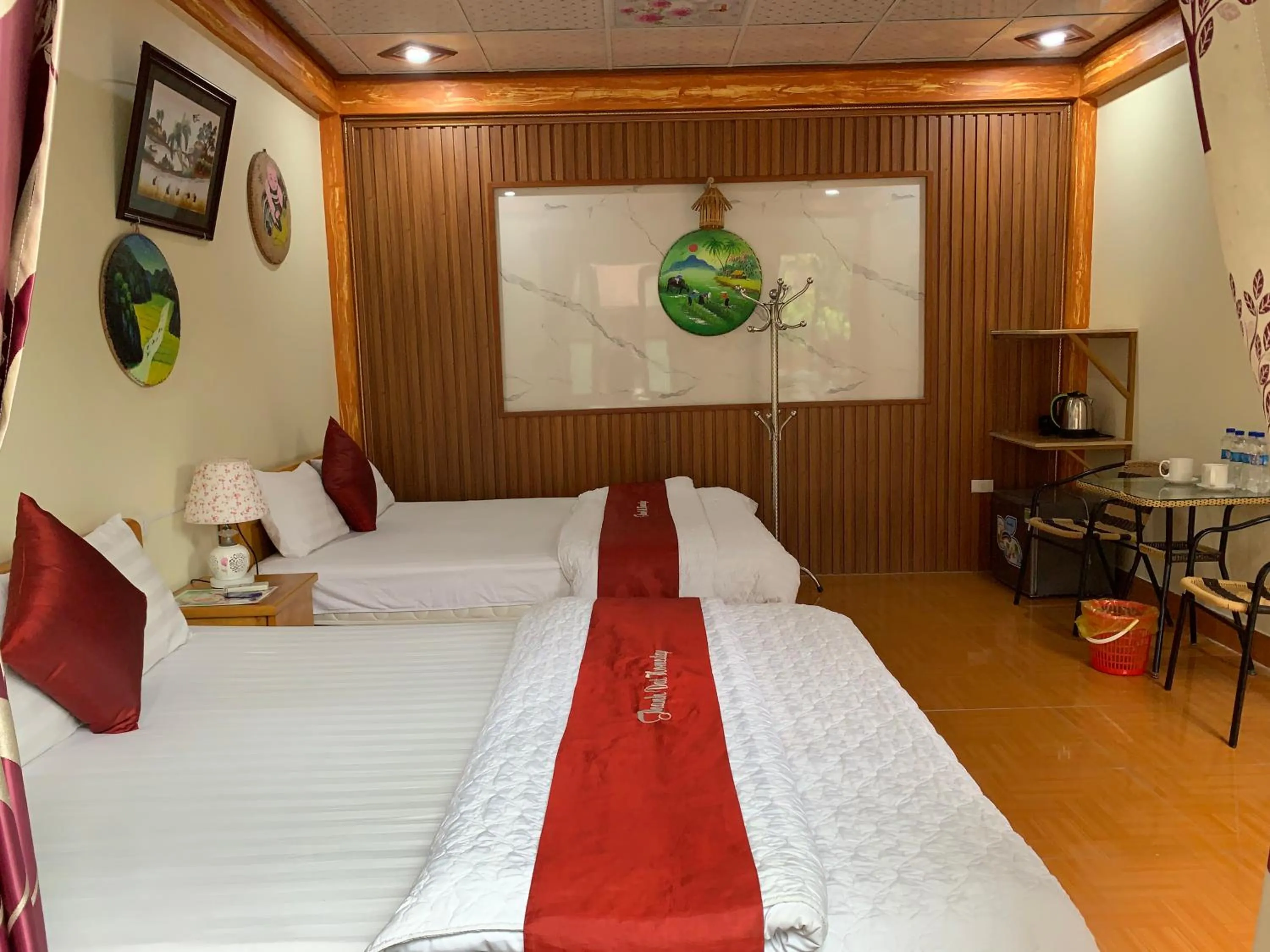 Deluxe Double or Twin Room with Garden View in Tam Coc Thanh Dat Homestay