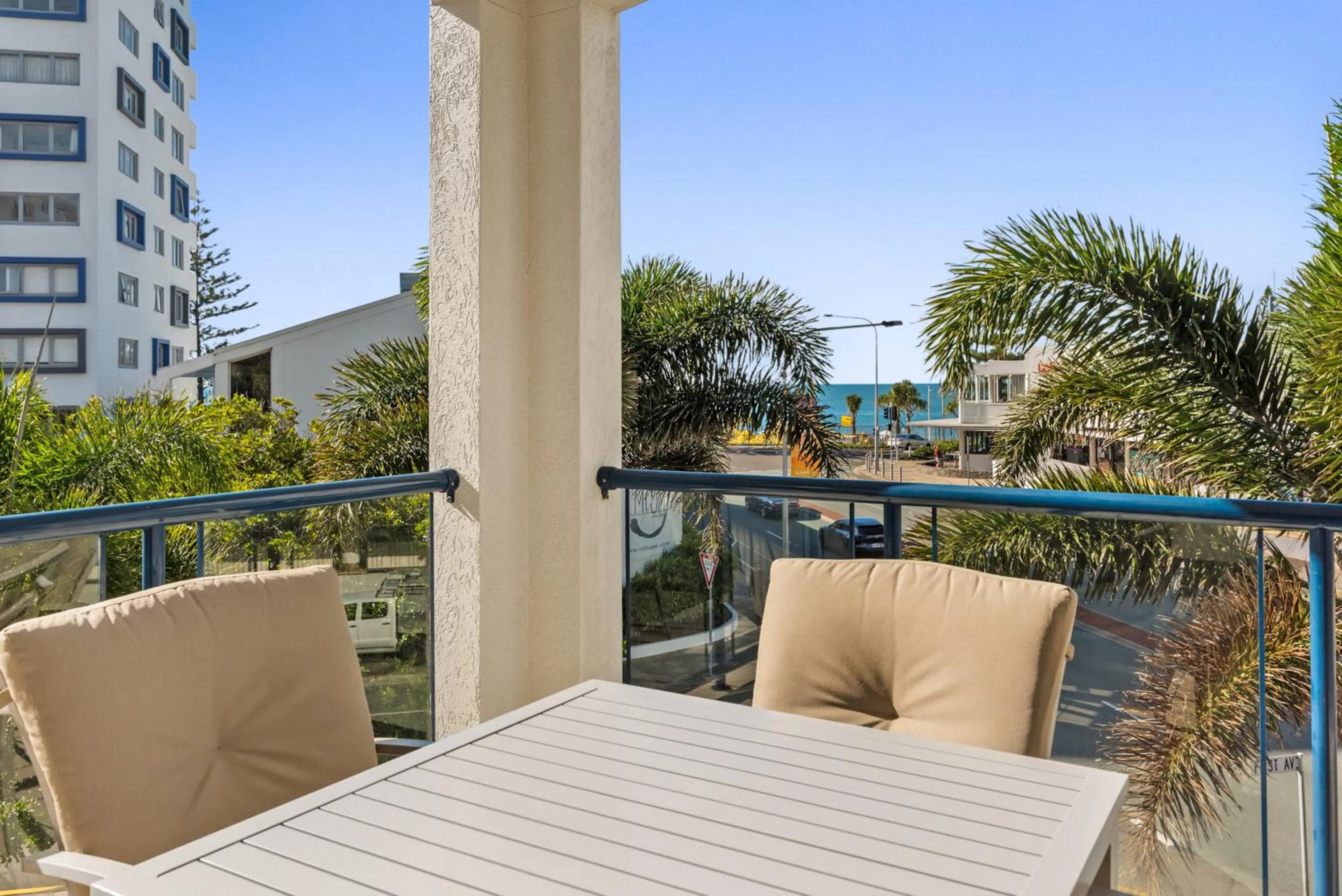 Two Bedroom Partial Ocean View in Raffles Mooloolaba