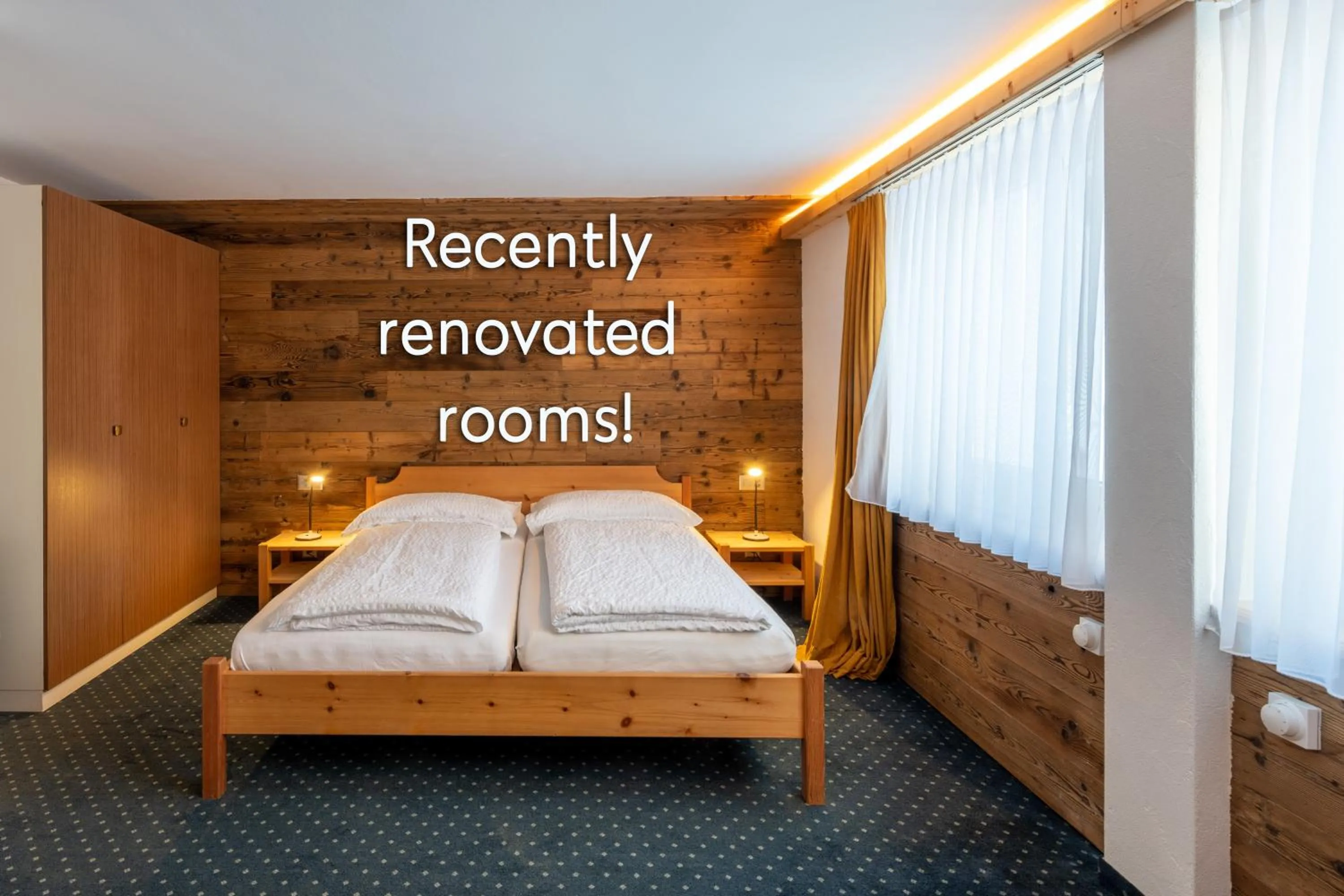 Quadruple Room in Hotel Grischuna