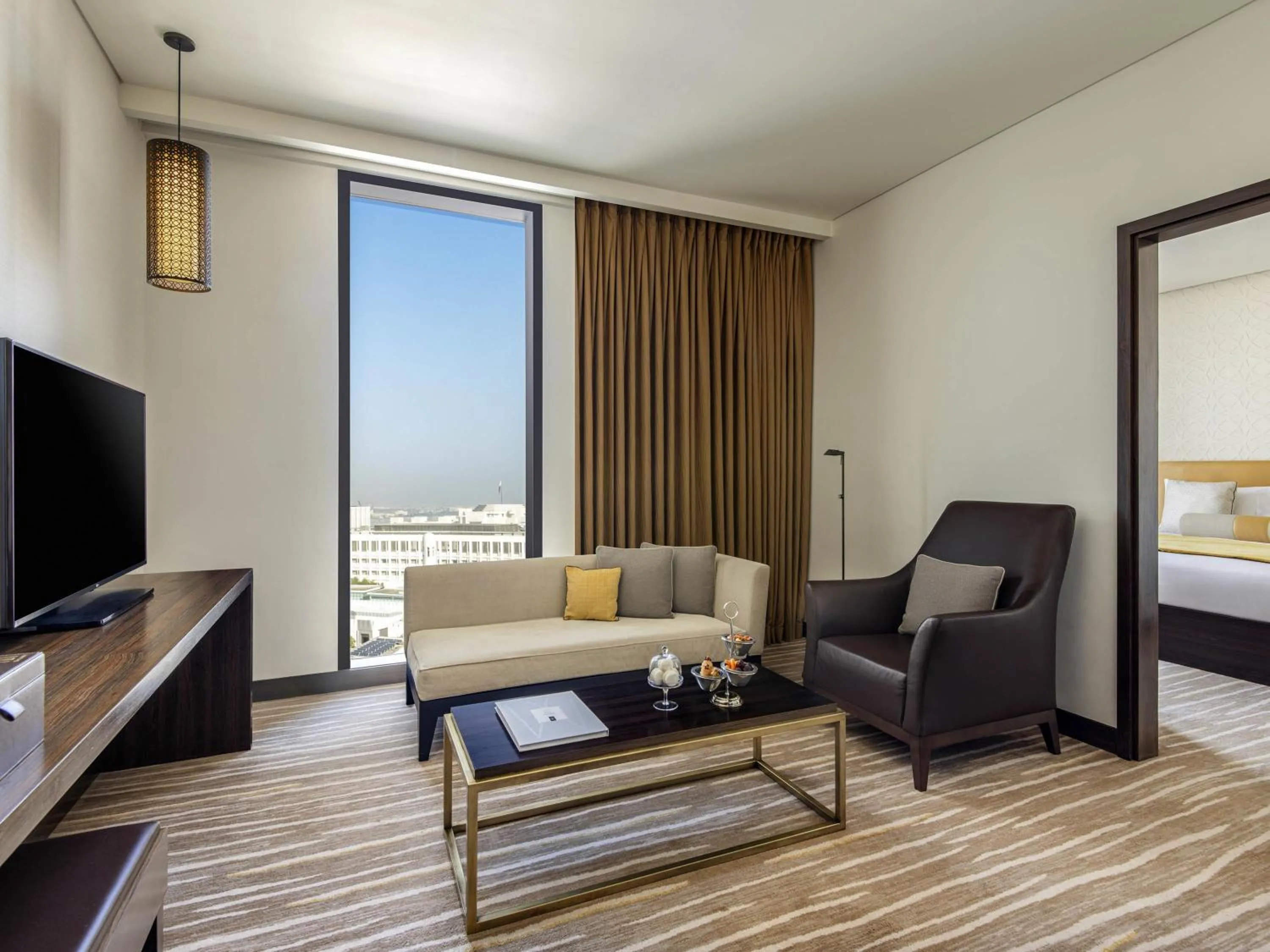 One-Bedroom Deluxe King Suite in Alwadi Hotel Doha - MGallery Collection