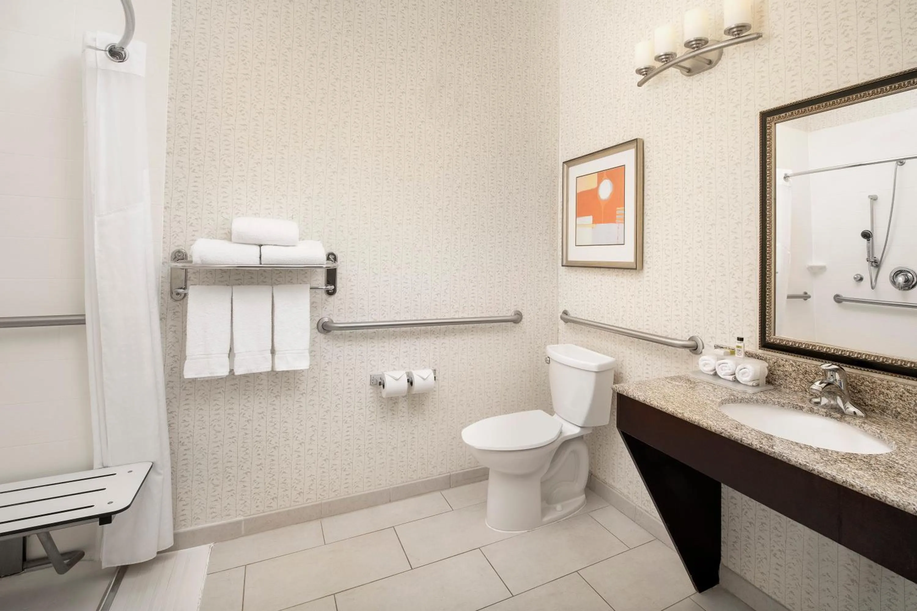 Standard King Room with Mobility Accessible Roll-In Shower in Holiday Inn Express Uvalde by IHG