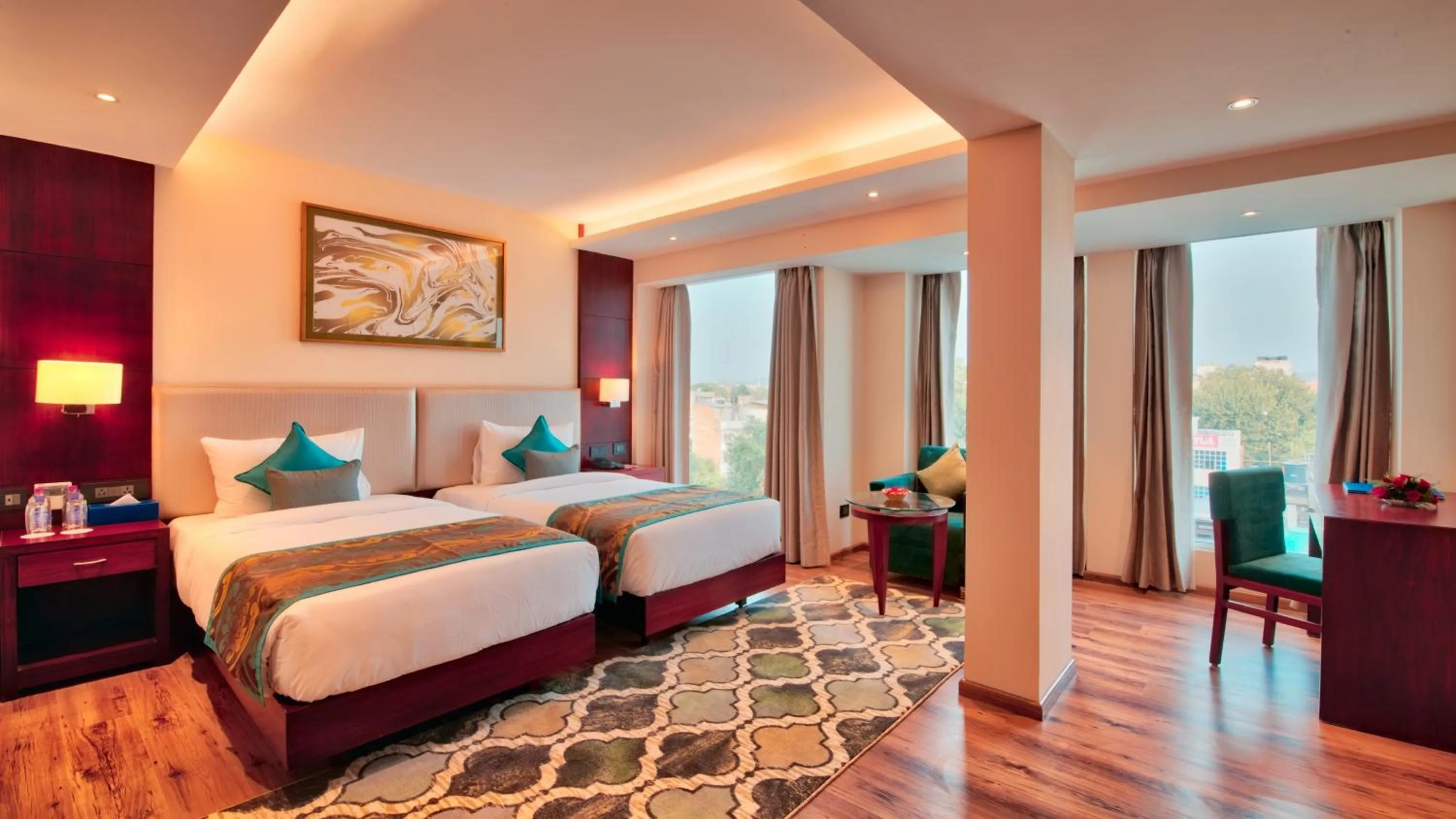 Superior Twin Room (1+1 Happy Hour from 11am - 6pm)  in Golden Tulip Essential Jaipur