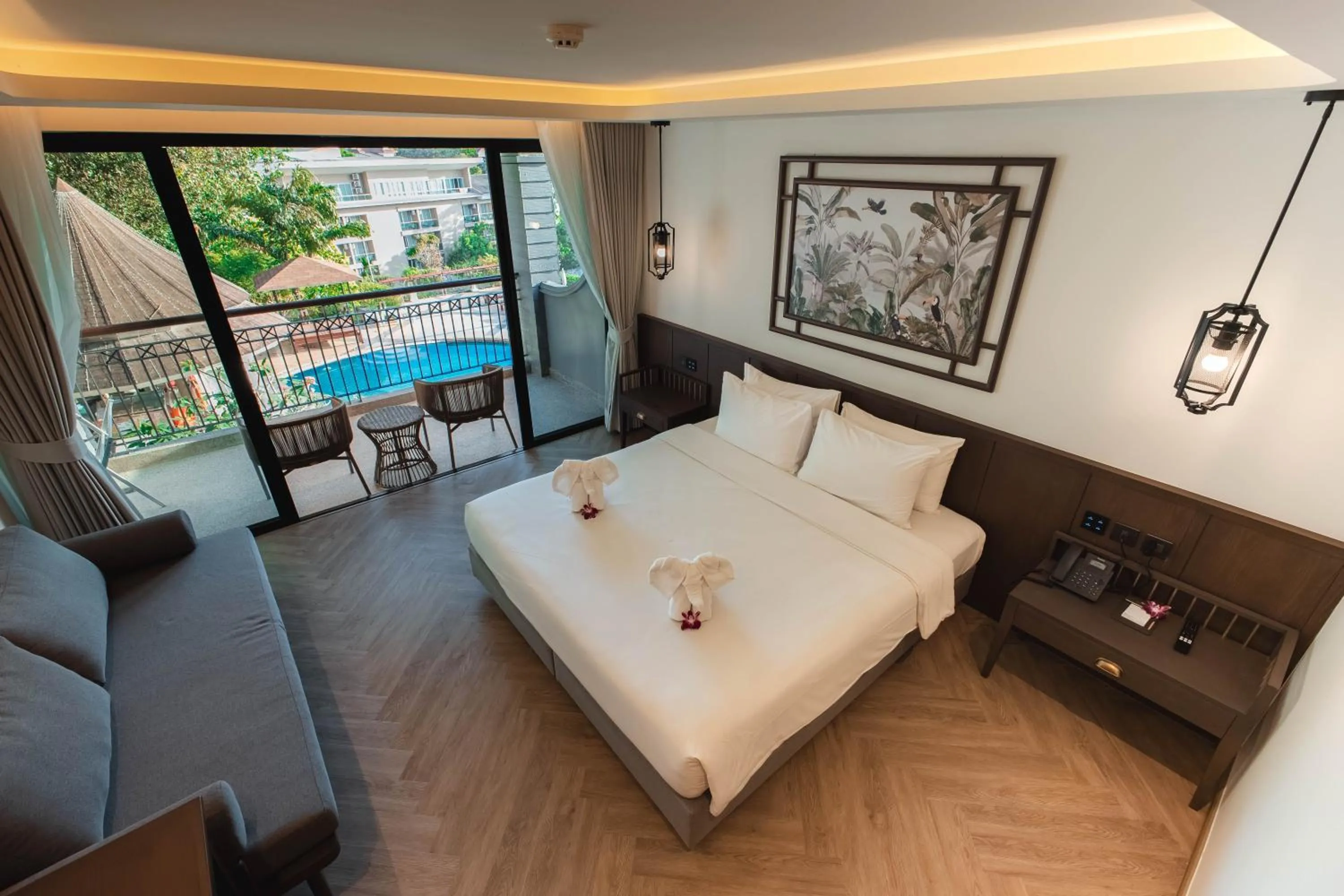 Junior Suite with Pool View in Peach Hill Resort - SHA Extra Plus