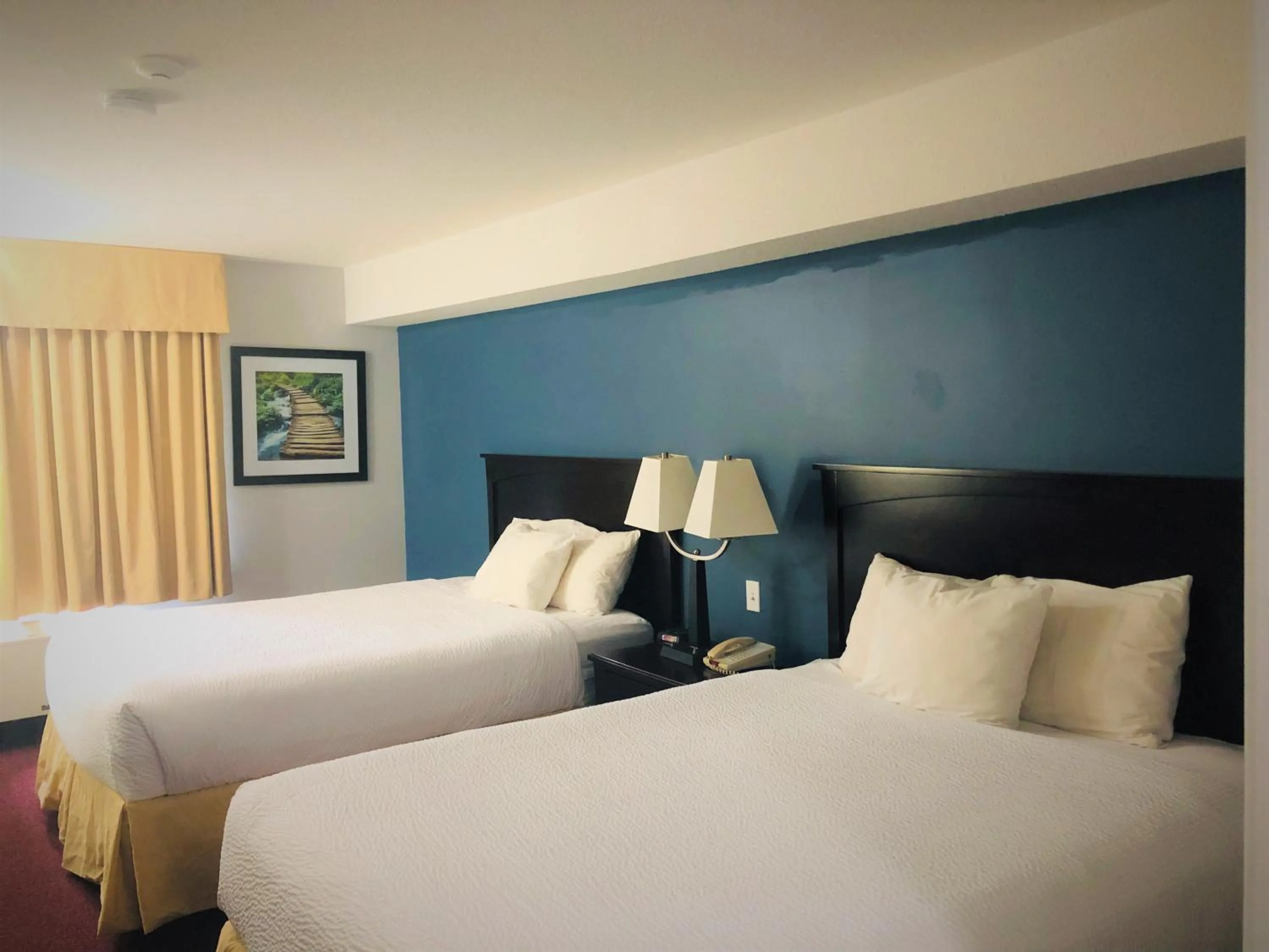 Deluxe Queen Room with Two Queen Beds -Disability Access - Non-Smoking in Days Inn by Wyndham Kamloops BC