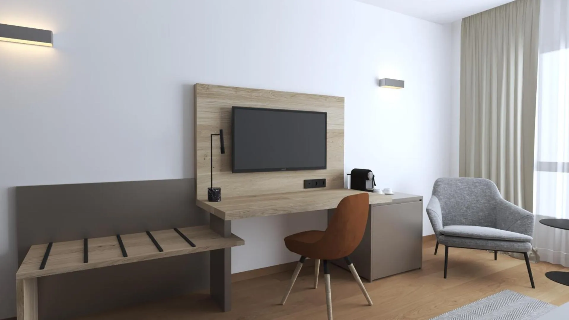 Standard Room - single occupancy in Hotel Crowne Plaza Madrid Airport