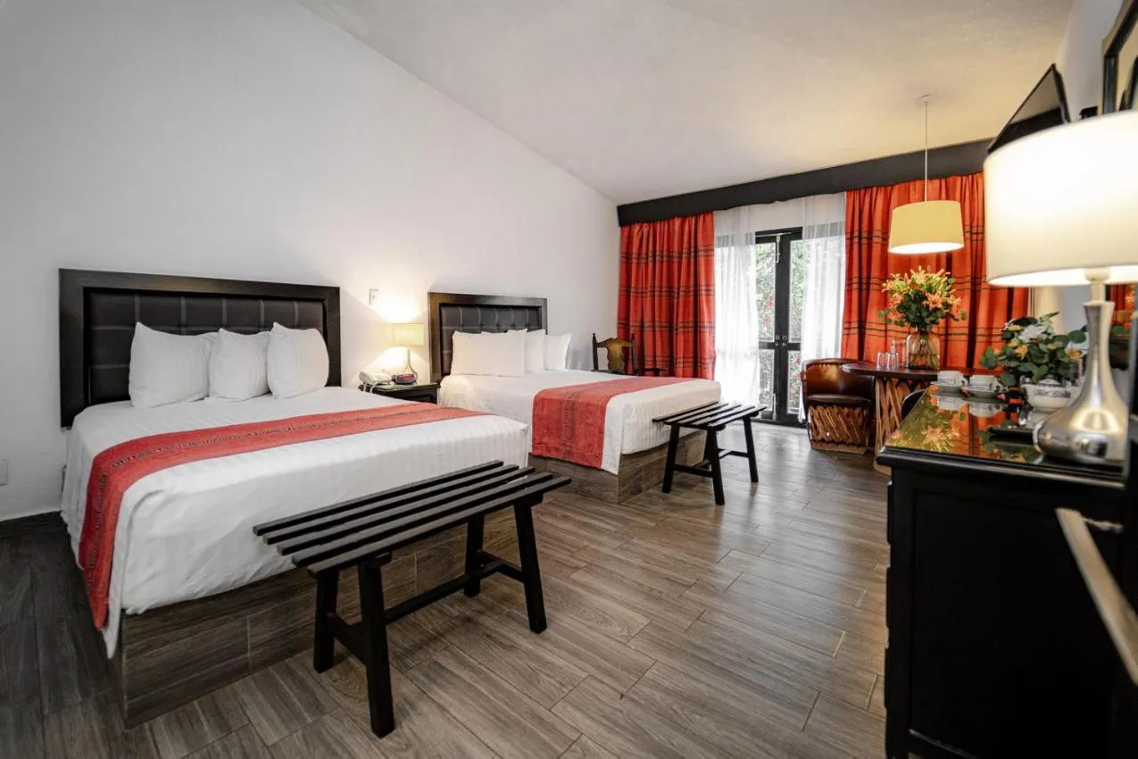 Deluxe Double Room with Two Double Beds in Best Western Plus Posada de Don Vasco