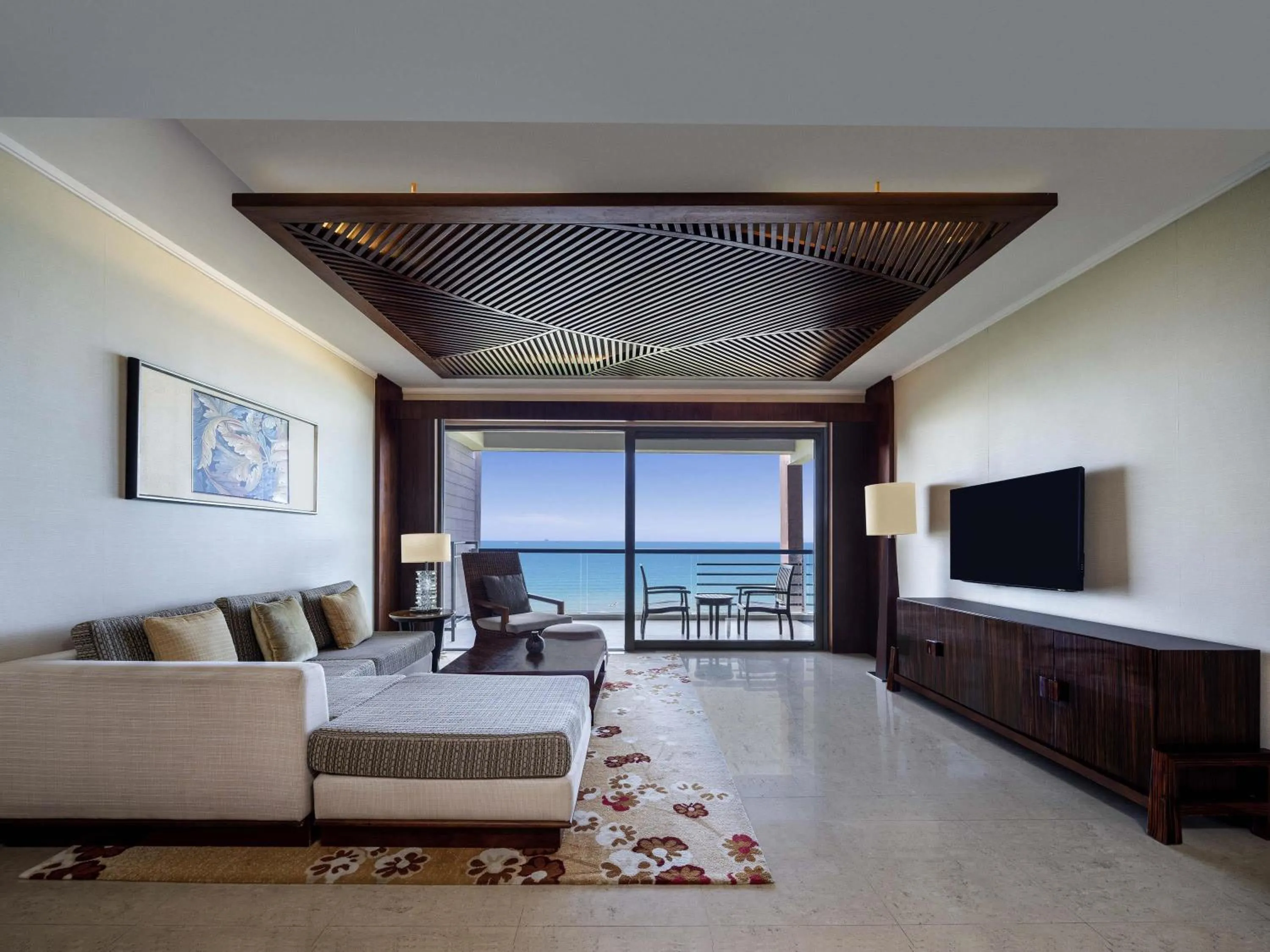 Two Bedrooms Ocean View Apartment Suite in Pullman Oceanview Sanya Bay Resort & Spa