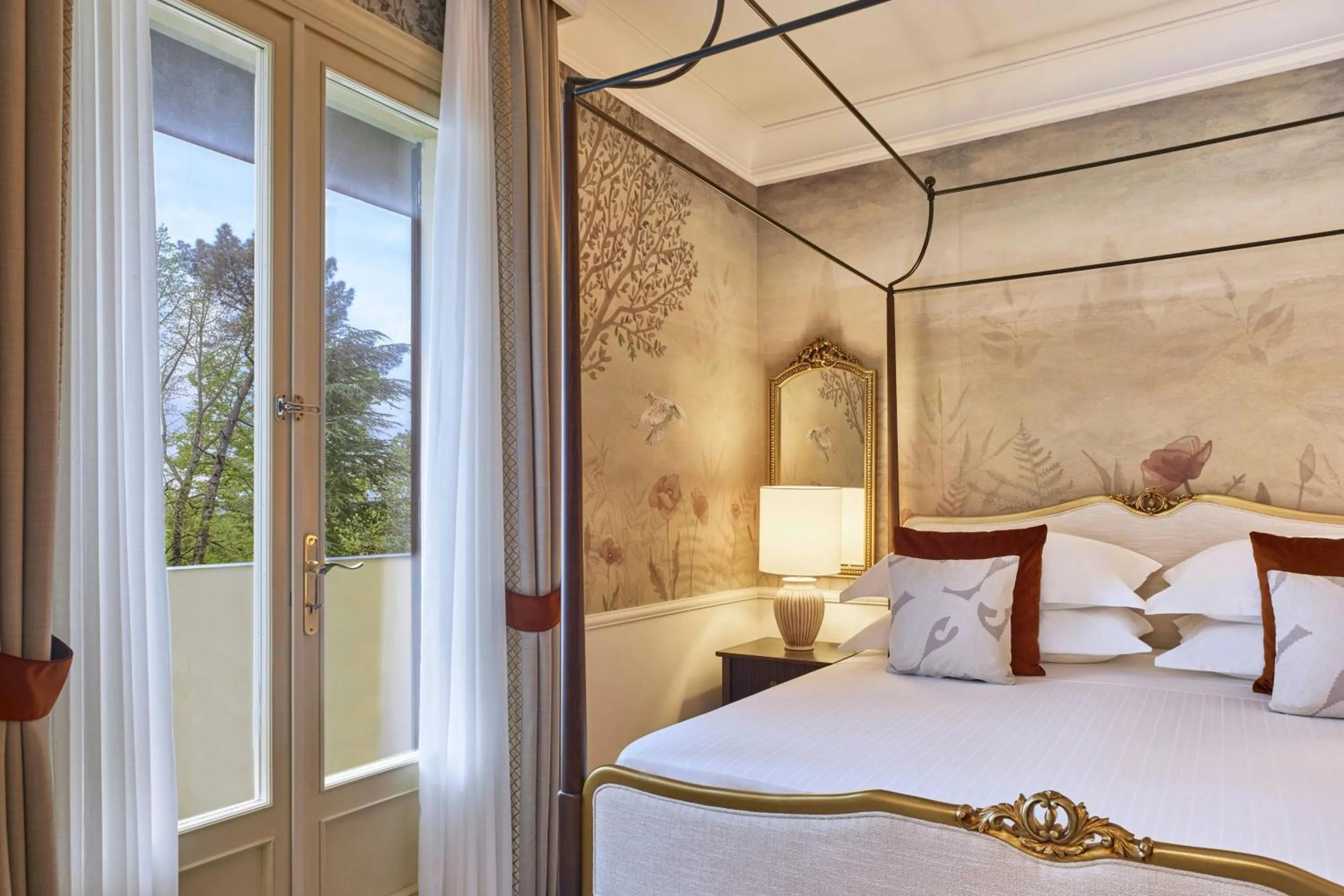 Junior King Suite with Balcony and Garden View in Grotta Giusti Thermal Spa Resort Tuscany, Autograph Collection