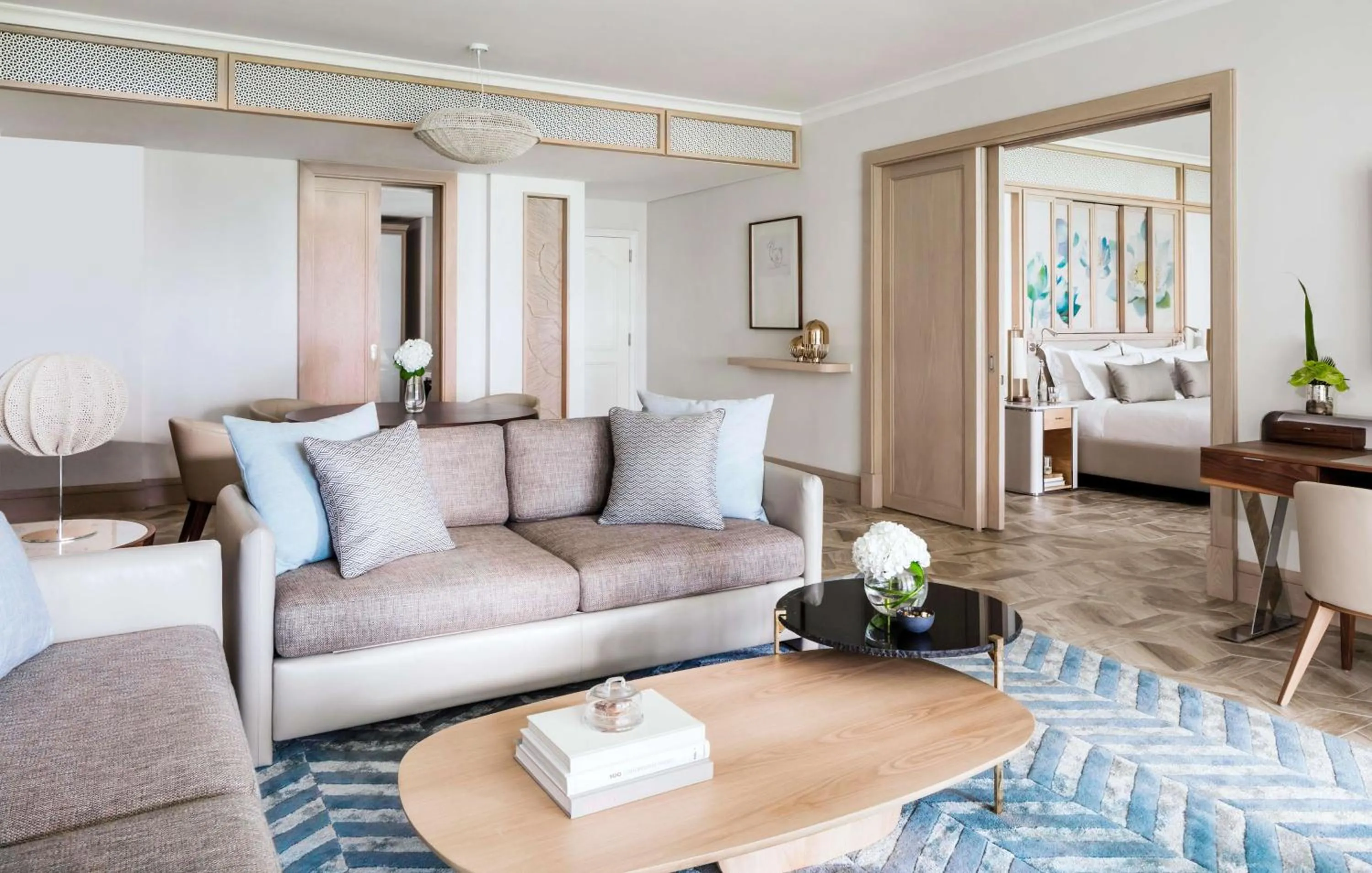 Beach Front Junior Suite Balcony in One&Only Le Saint Géran, Mauritius