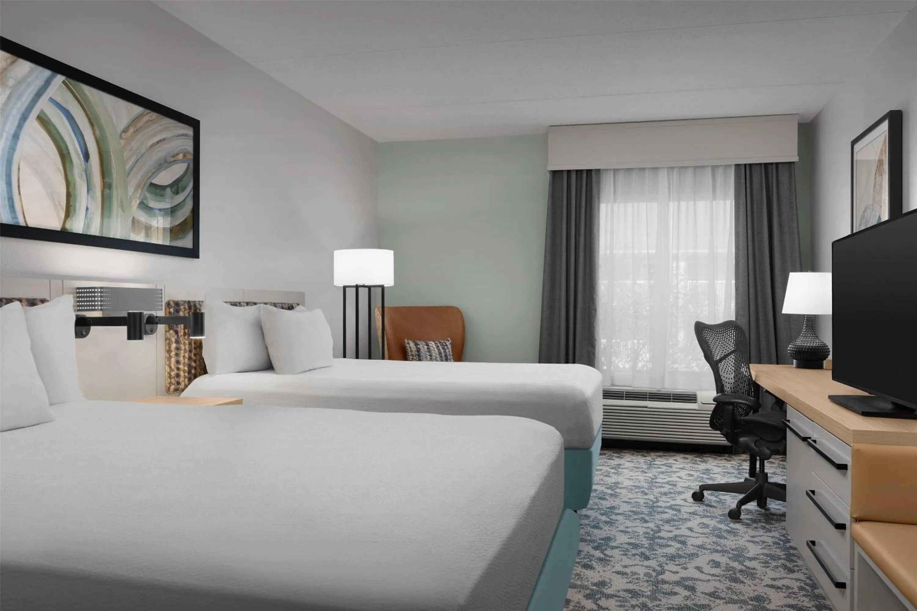 Queen Room with Two Queen Beds in Hilton Garden Inn Huntsville/Space Center