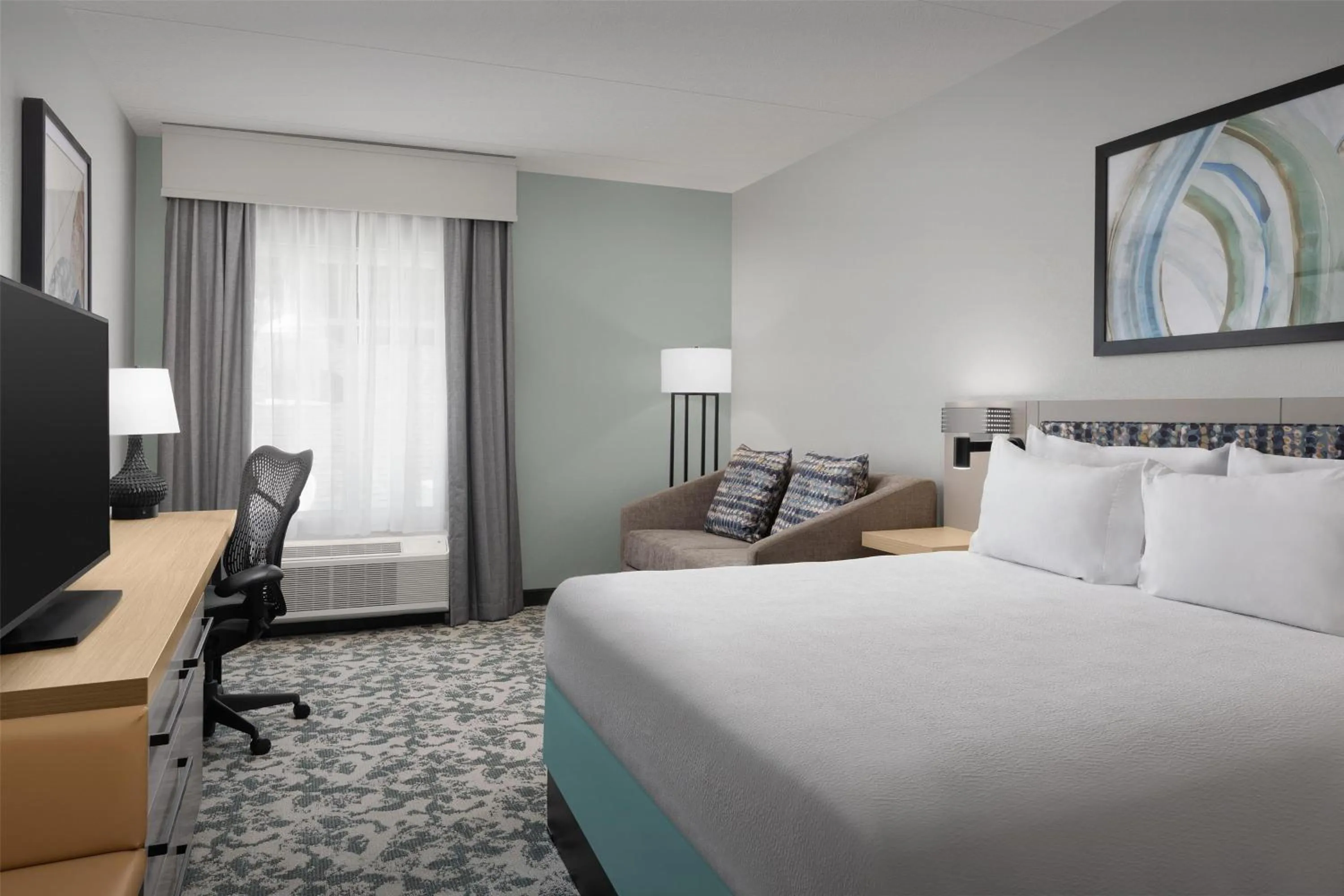 King Room with Sofa Bed in Hilton Garden Inn Huntsville/Space Center