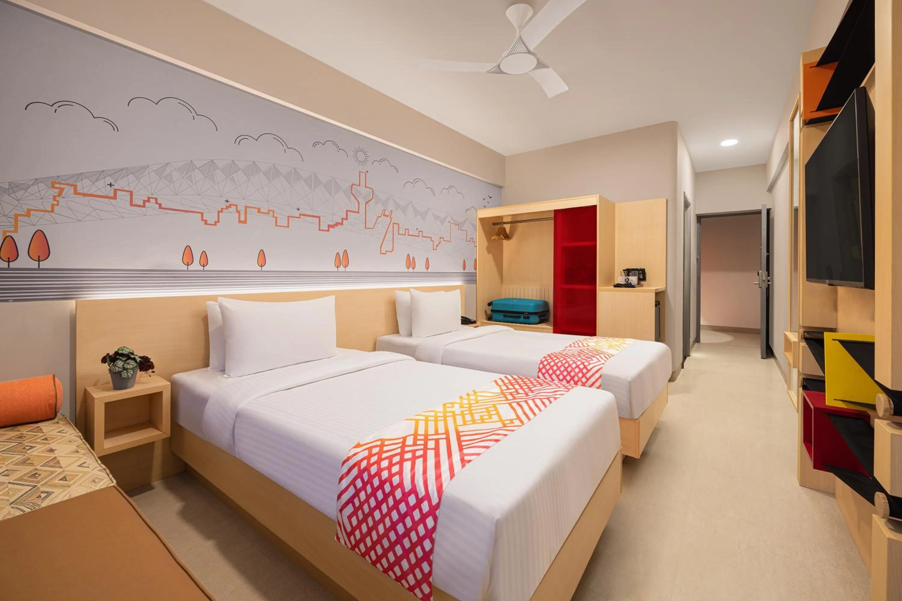 Luxe Twin Room - single occupancy in Ginger Ahmedabad Vastrapur
