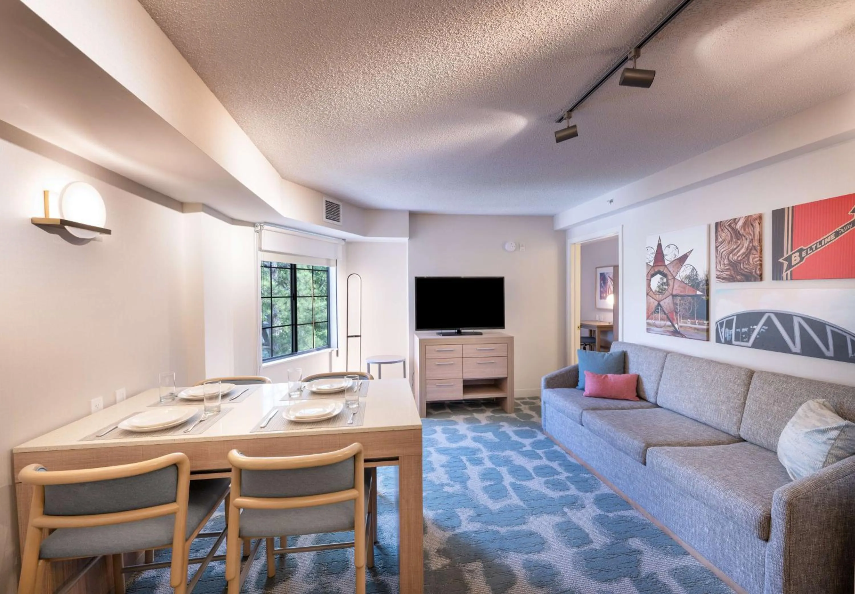 Two-Bedroom Suite in Homewood Suites by Hilton Atlanta Buckhead Pharr Road