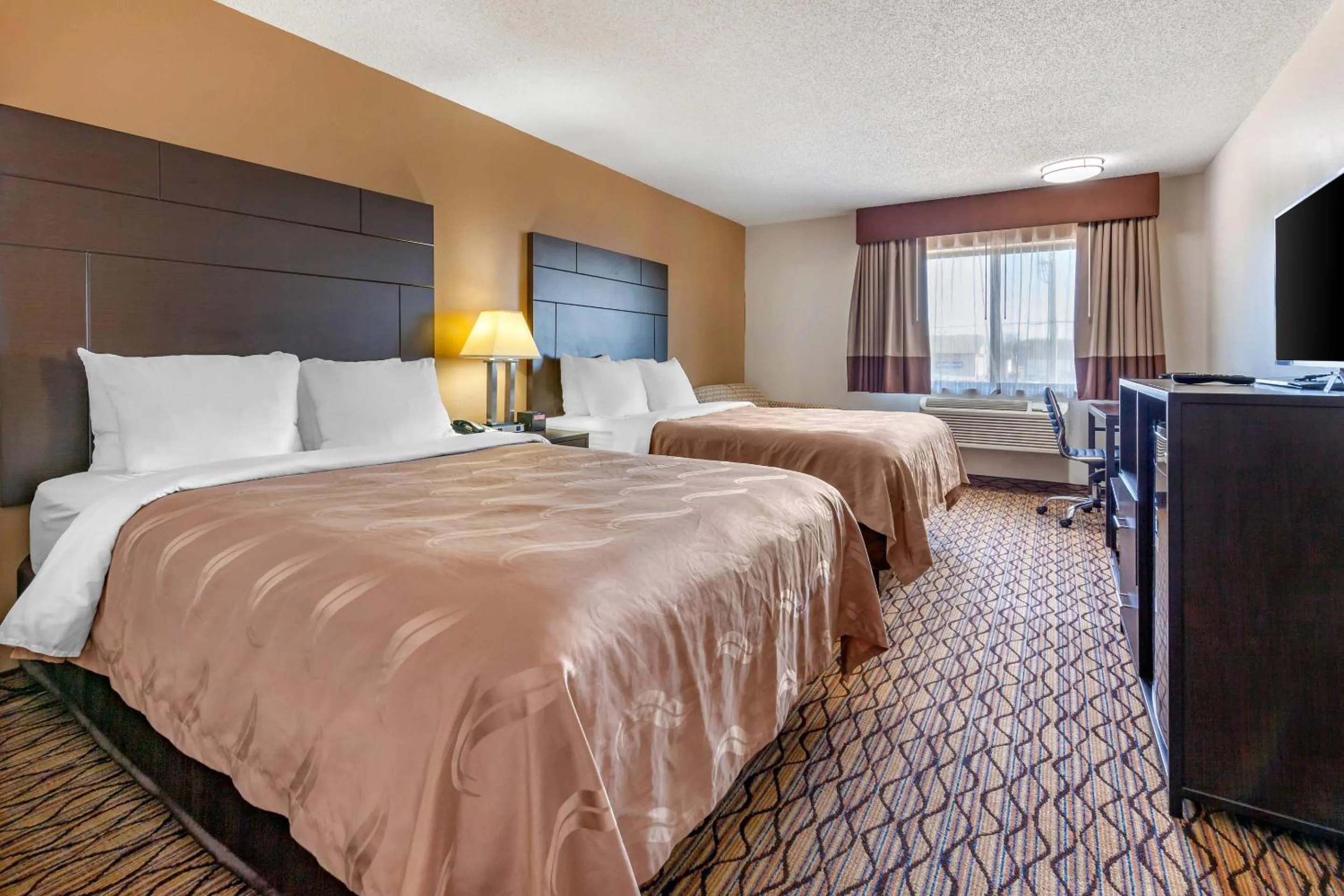 Standard Queen Room with Two Queen Beds and Sofa Bed - Non-Smoking in Quality Inn New London