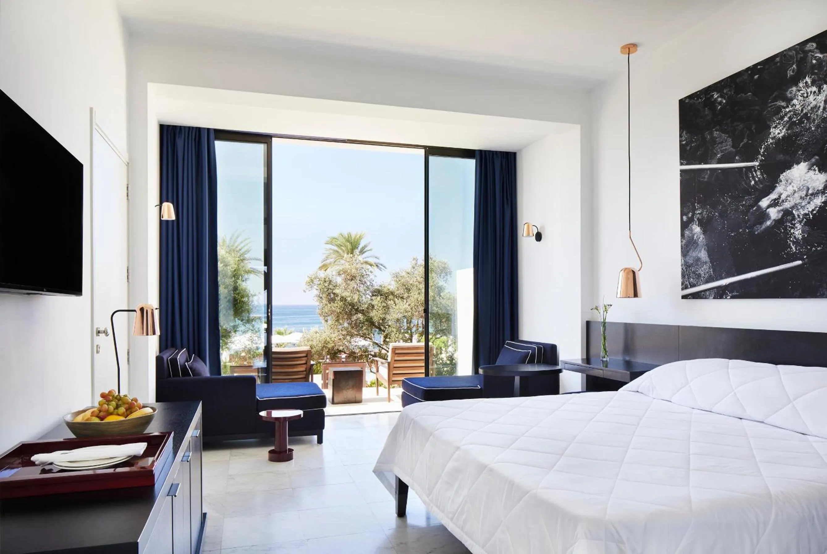 Terrace Sea View Room in Almyra