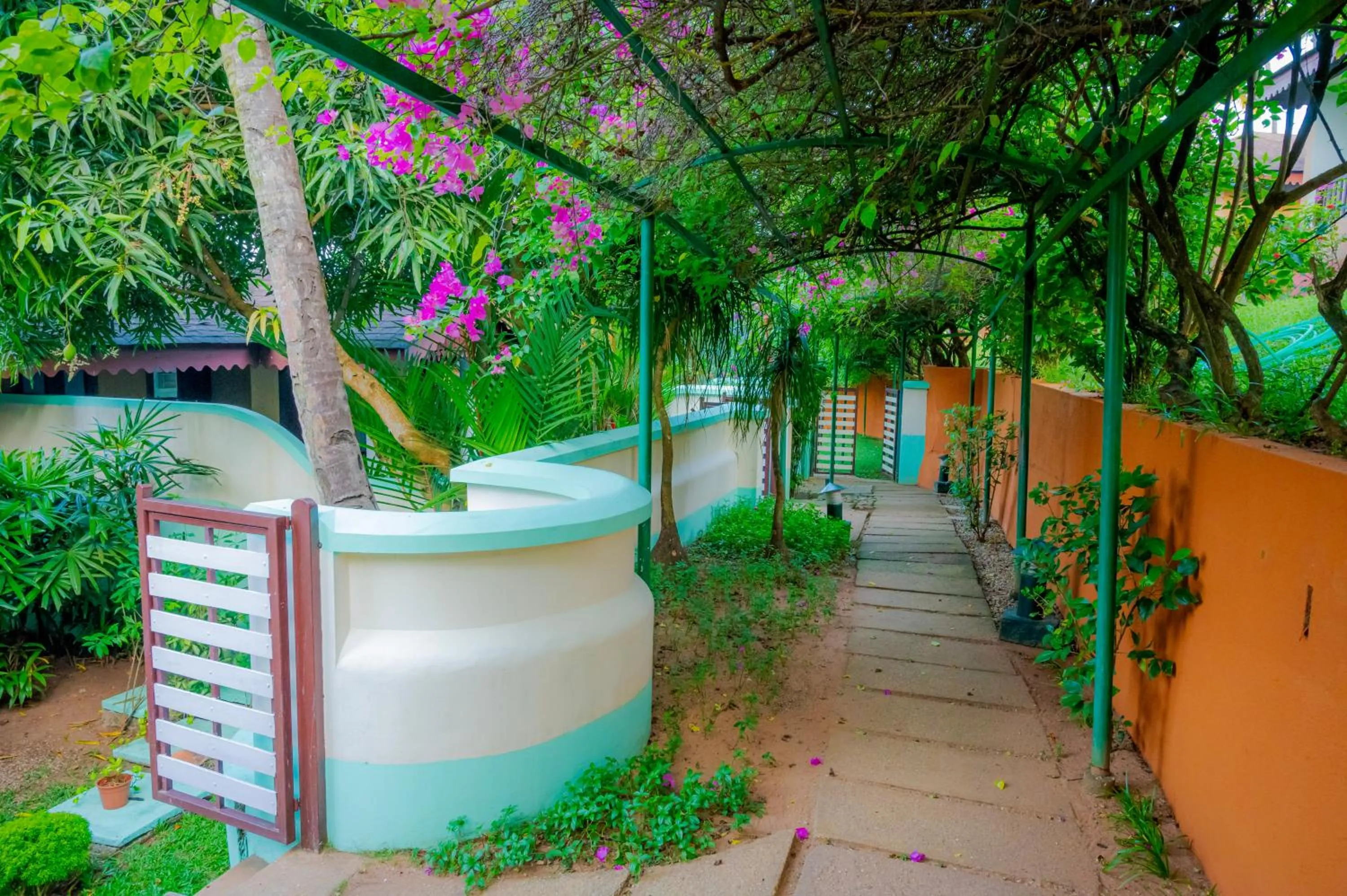 Private pool villa with terrace in Fragrant Nature Backwater Resort & Ayurveda Spa Kollam