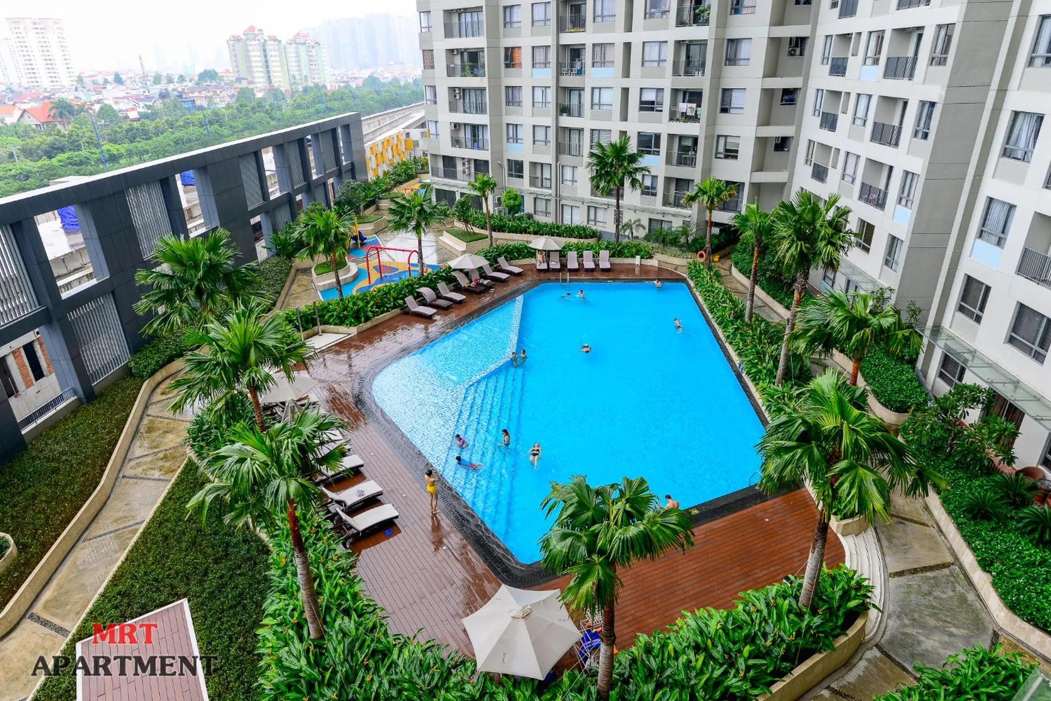 Apartment with Pool View  in MRT Apartment In Masteri Thao Dien