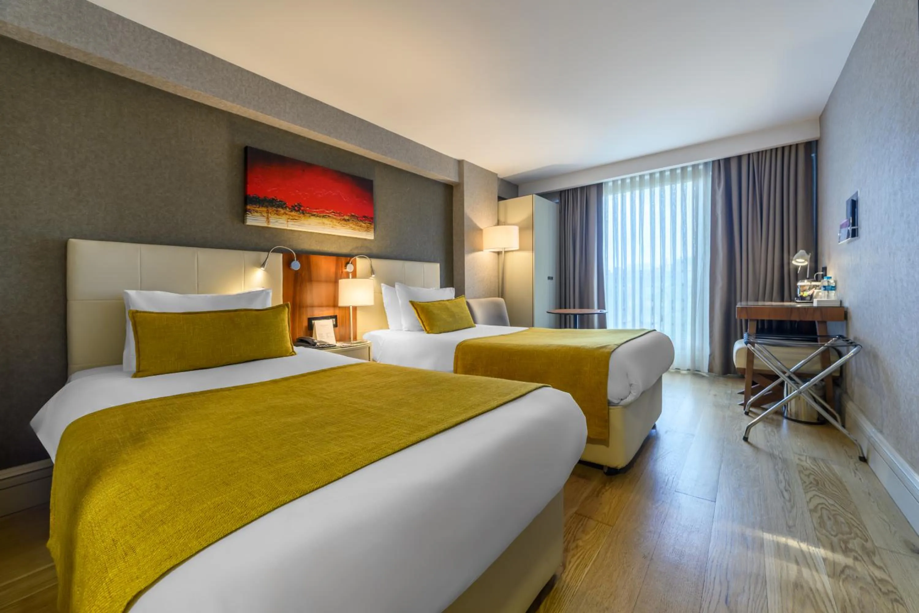 4 Single Beds, Economic Family Suite, Non-Smoking in Ramada by Wyndham Istanbul Grand Bazaar