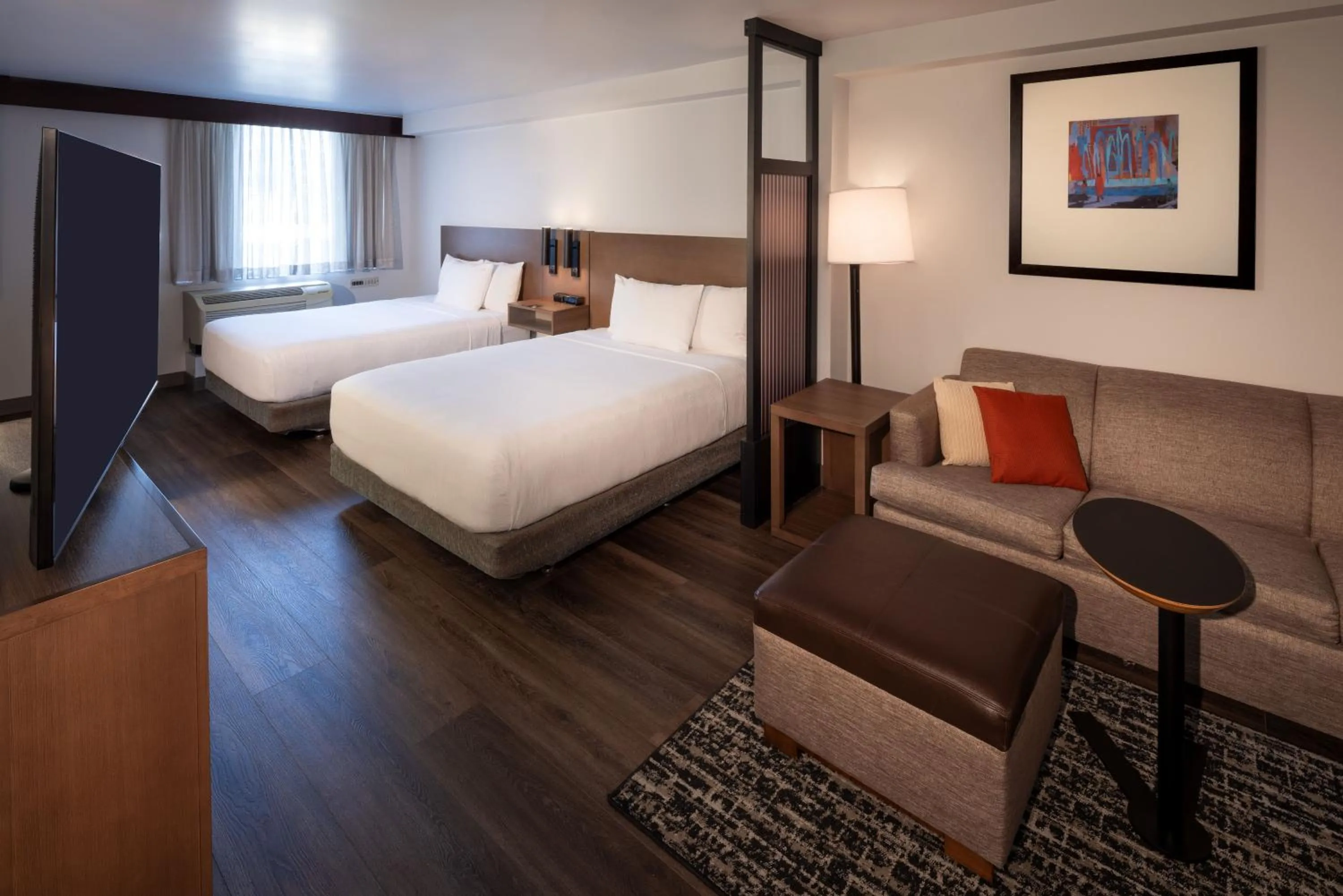 Queen Room with Two Queen Beds - High Floor in Hyatt Place Seattle Downtown