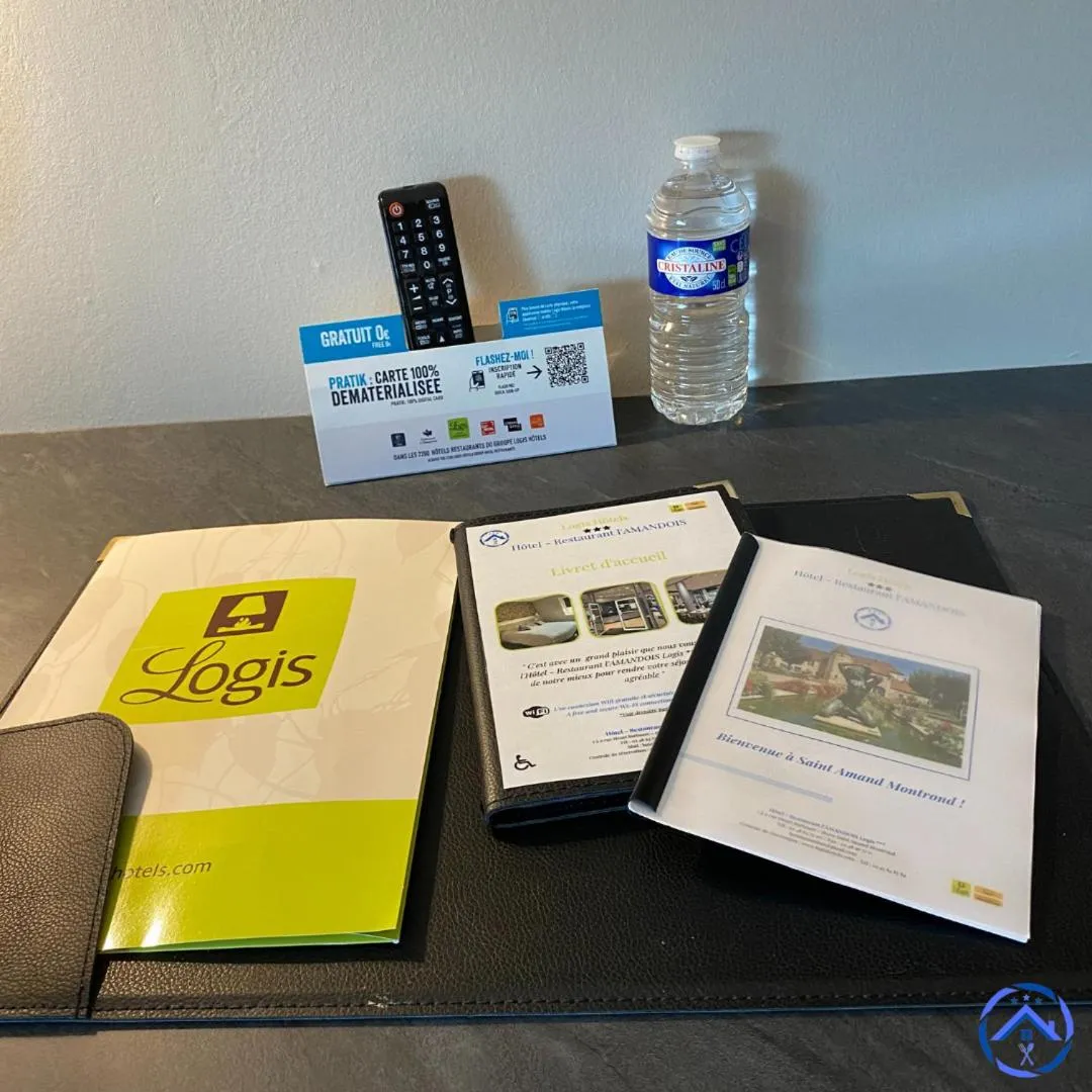 Standard Single Room in Hotel Restaurant l'Amandois