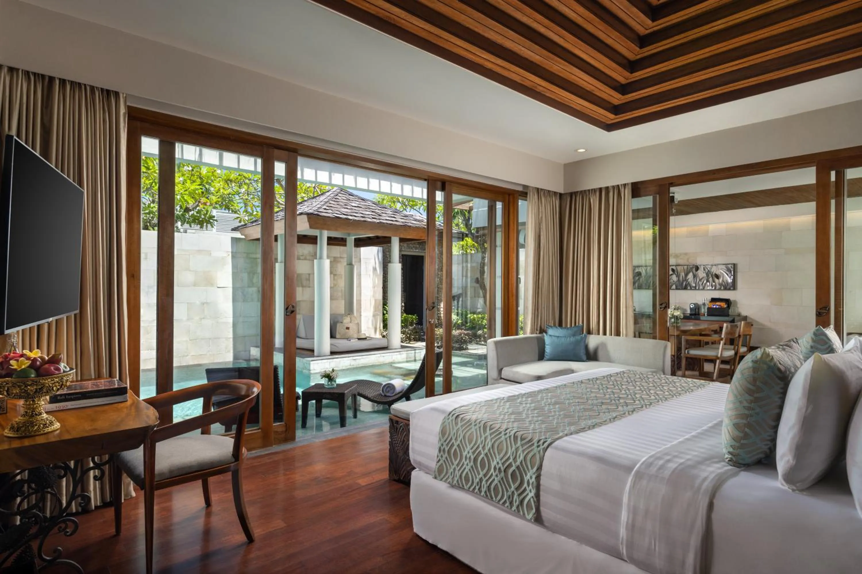 One-Bedroom Garden View Villa with Private Pool in The Seminyak Beach Resort & Spa