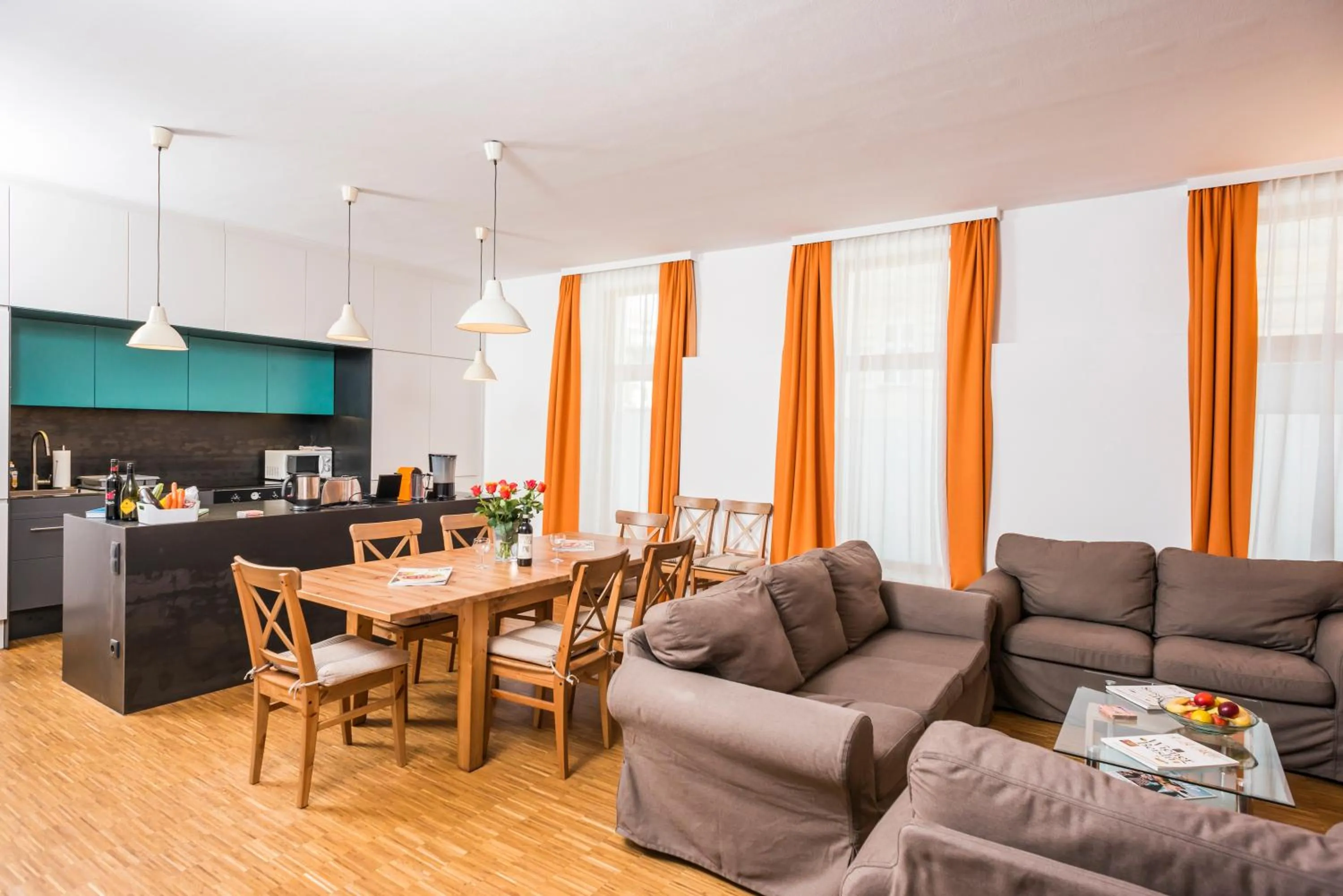 Two-Bedroom Apartment with Garden (8 Adults) in Appartements Ferchergasse