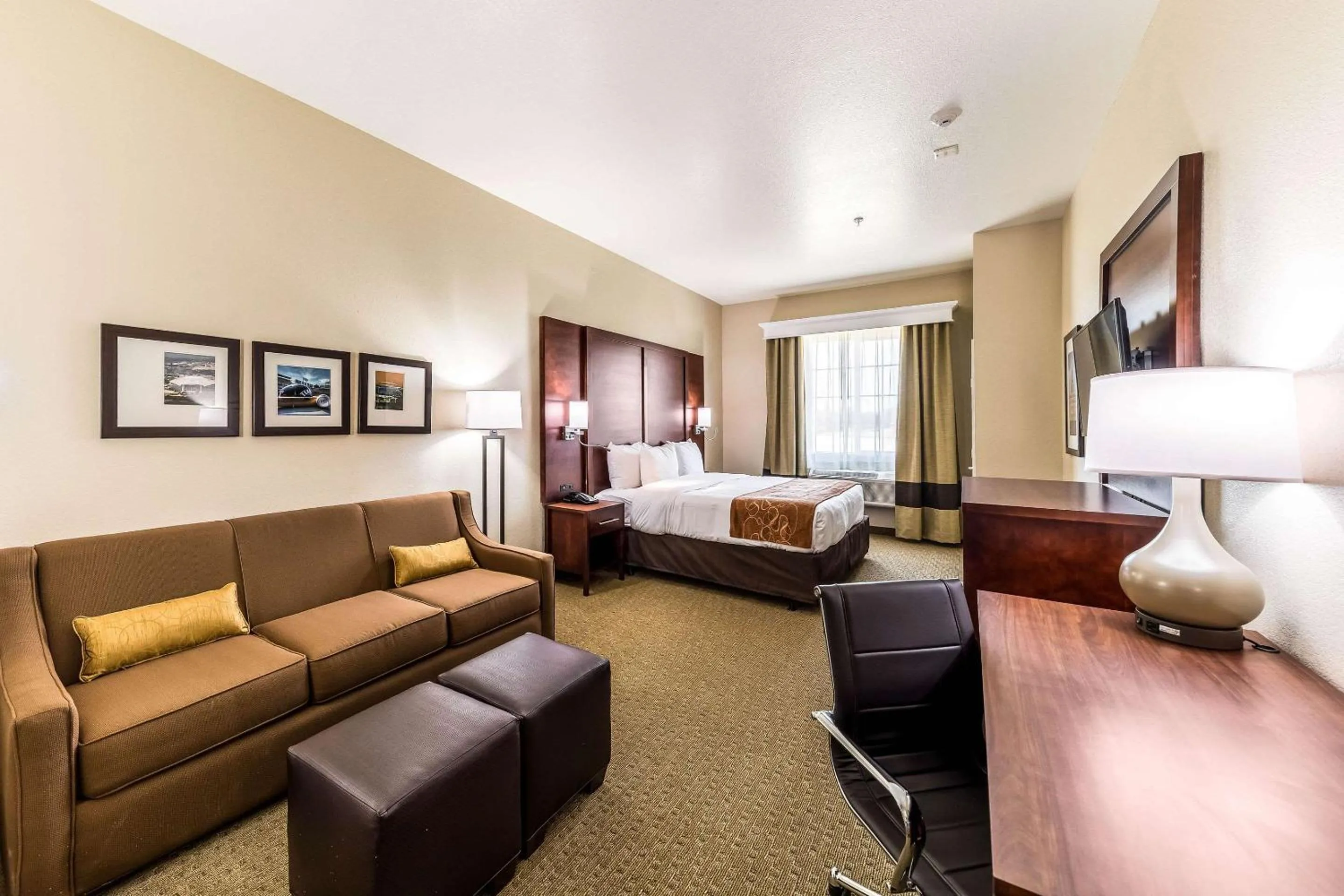 King Suite with Sofa Bed - Non-Smoking in Comfort Suites Grand Prairie - Arlington North