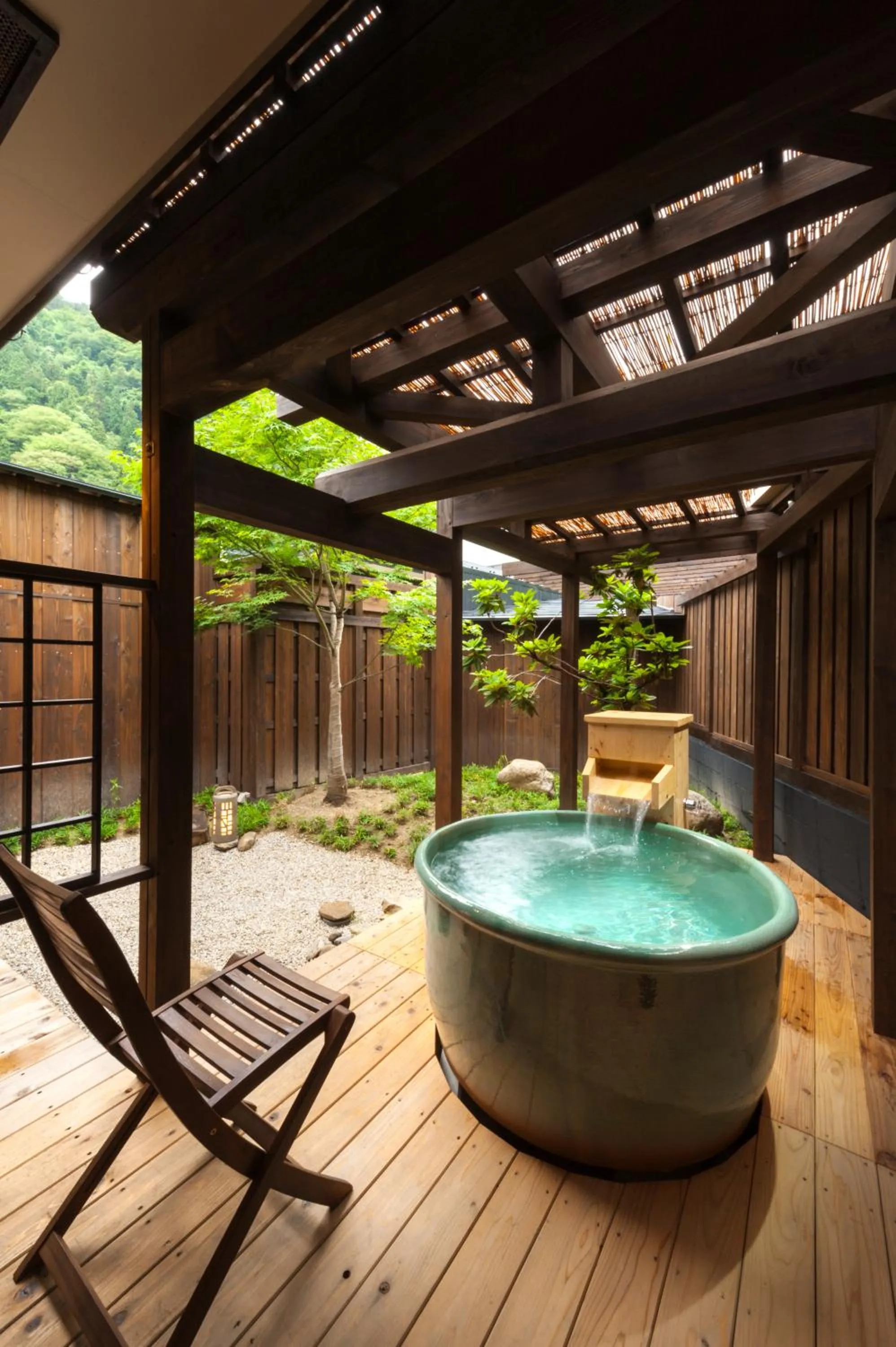 Standard Room with Tatami Area with Open-Air Bath in Kurotake