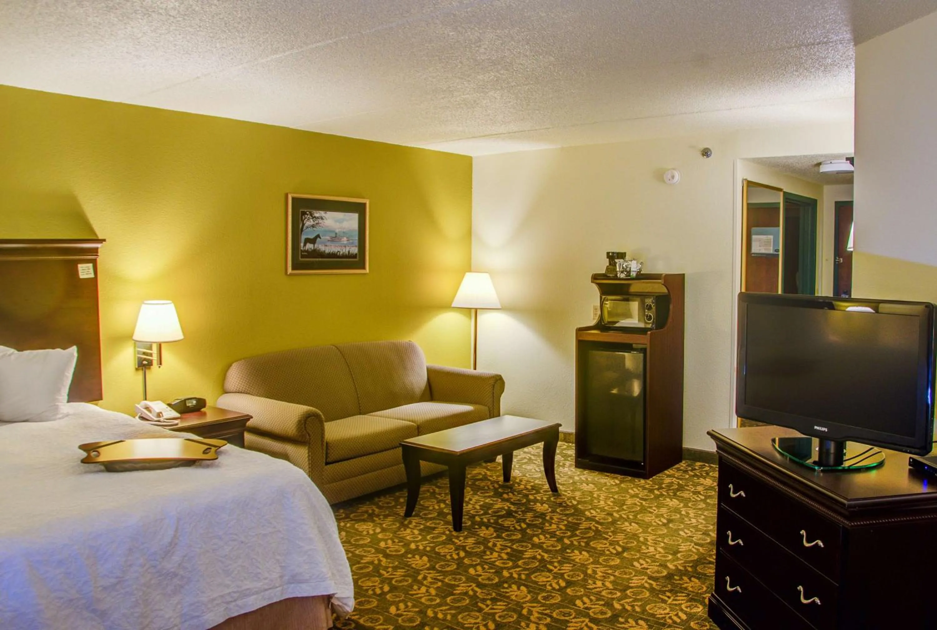 King Suite with Sofa Bed - Non-Smoking in Hampton Inn Frankfort