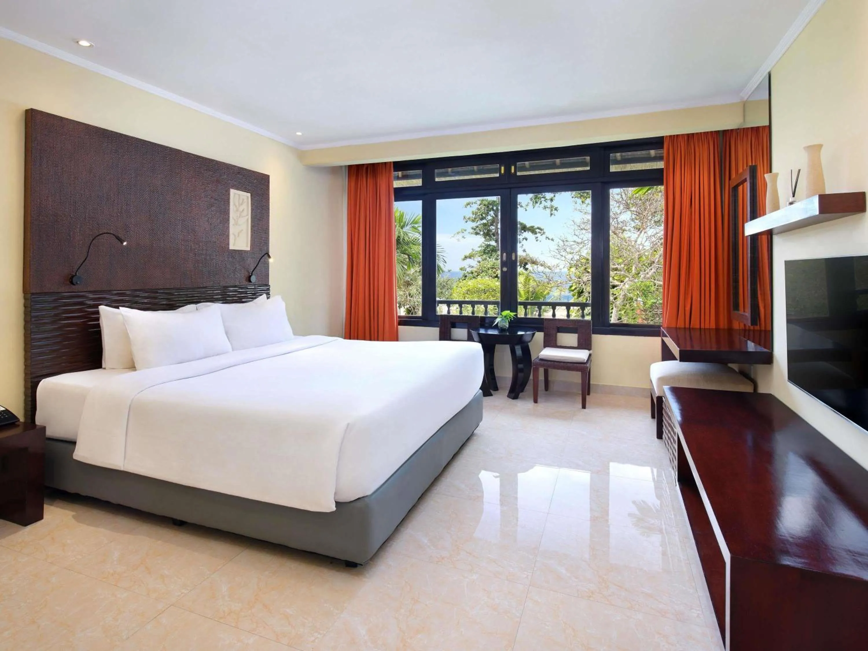 Family Room with King Bed and One Sofa Bed in Mercure Resort Sanur